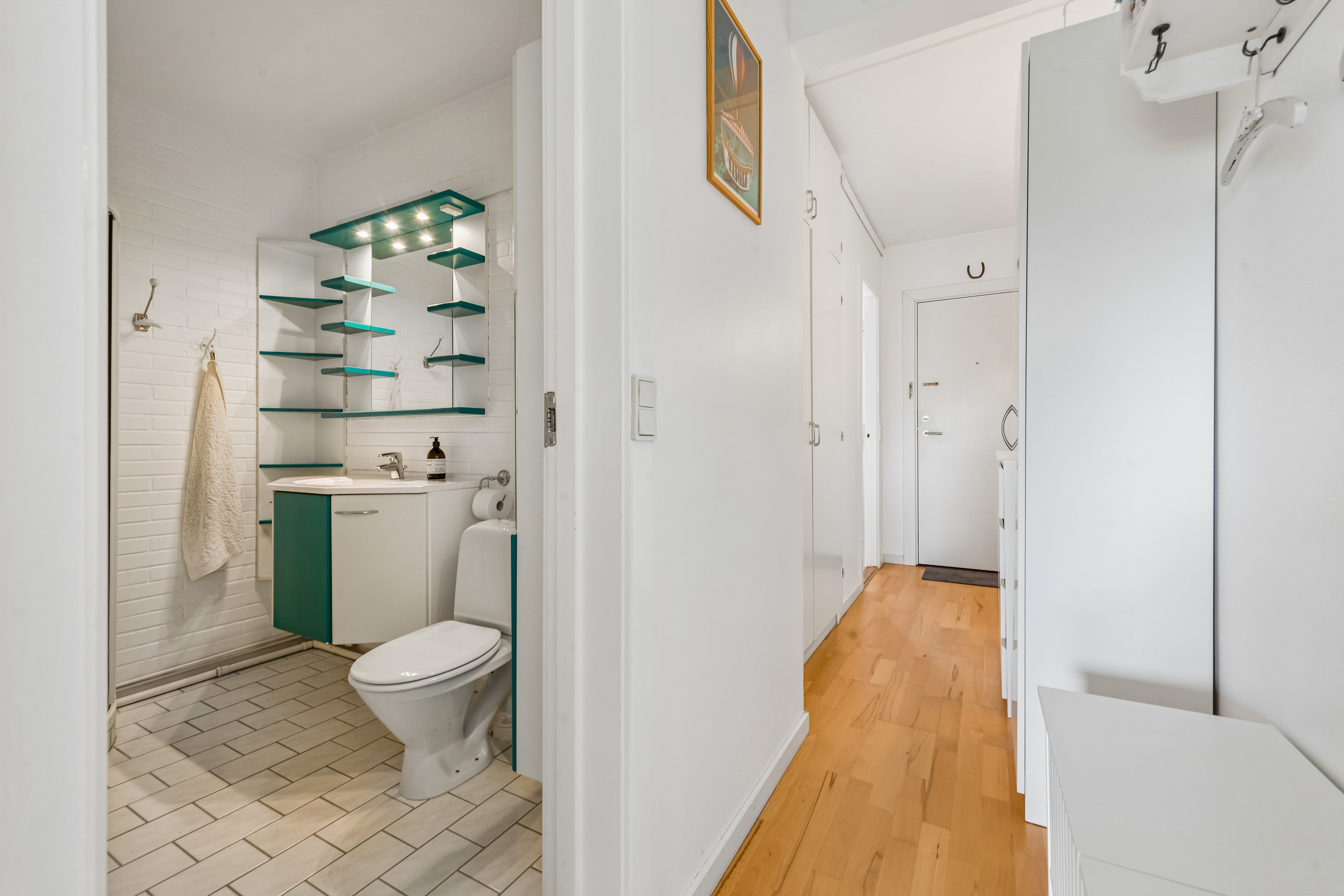 Fremhævet gang billede i fuldskærmstilstand. Billede af Vestergårdsvej 23, 1. 60., 2600 Glostrup