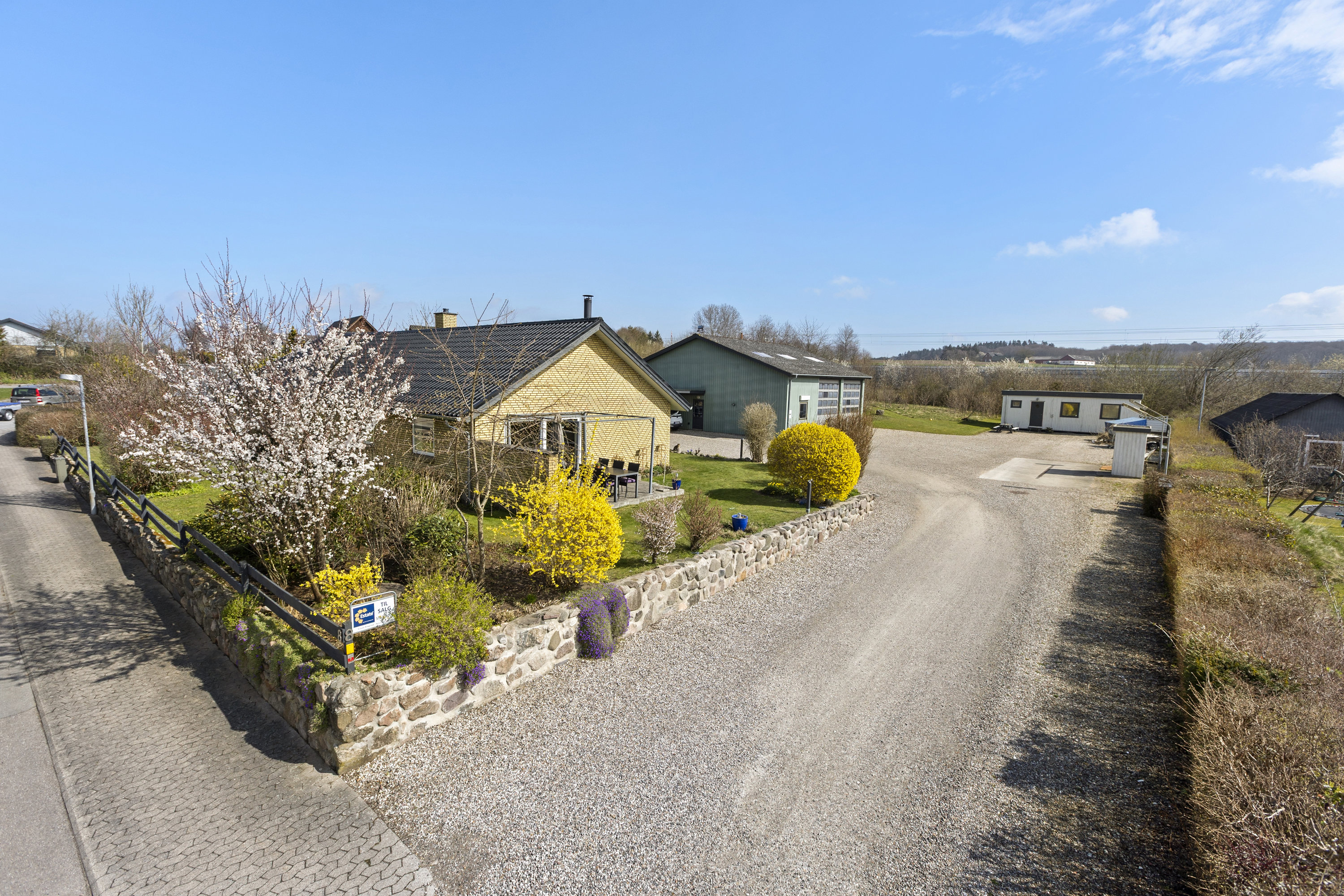 Villa: Ejendommen på Nøddevej 8, 4171 Glumsø