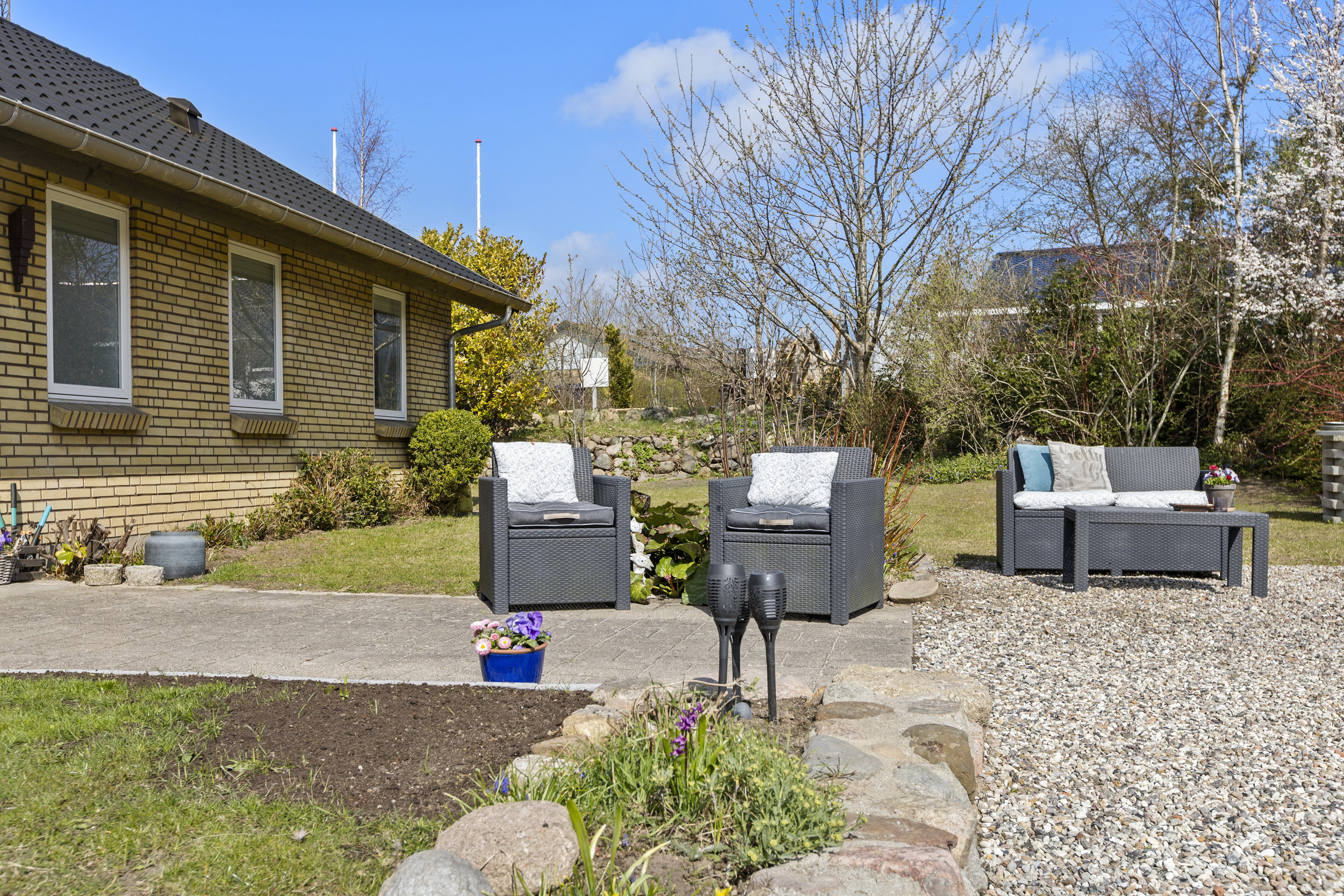 Fremhævet have billede i fuldskærmstilstand. Billede af Nøddevej 8, 4171 Glumsø