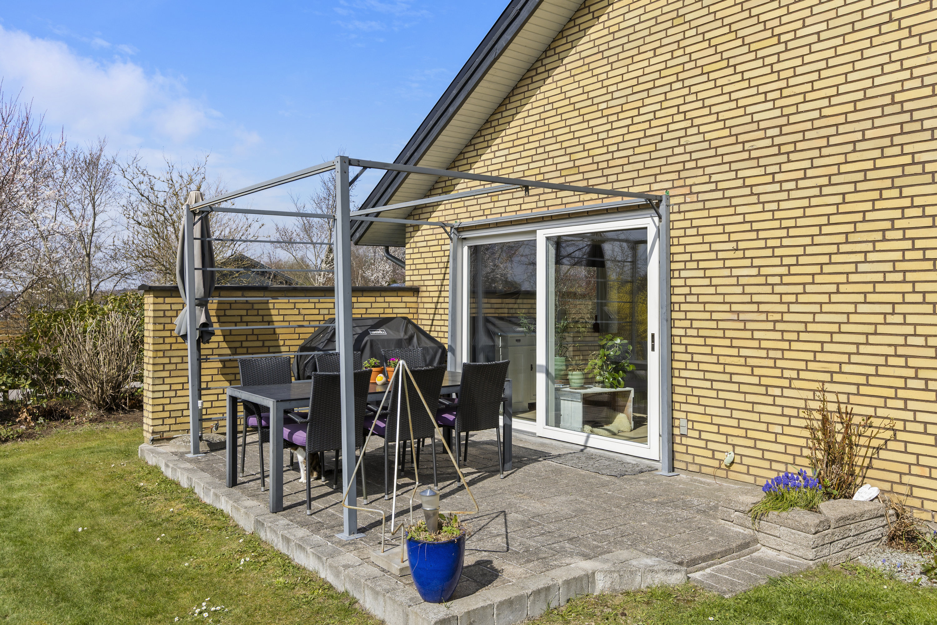 Fremhævet have billede i fuldskærmstilstand. Billede af Nøddevej 8, 4171 Glumsø