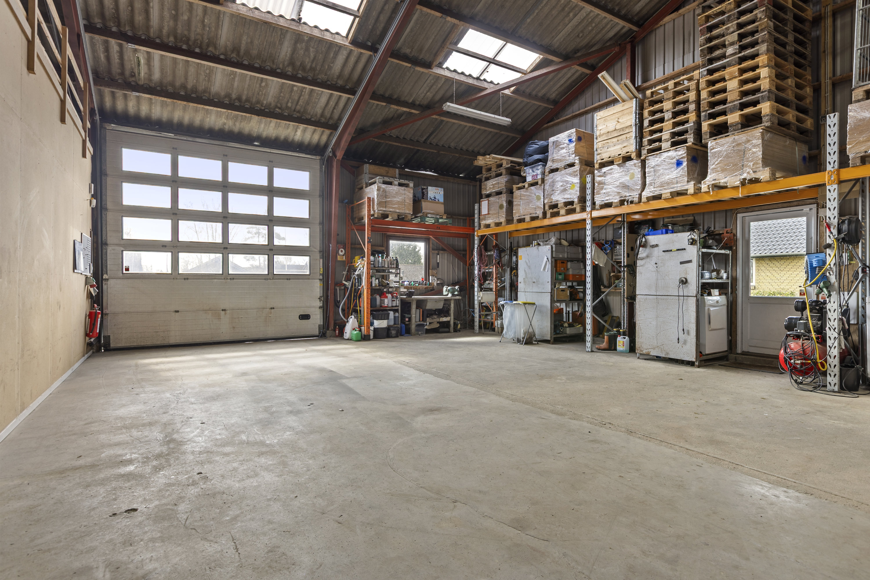 Fremhævet garage billede i fuldskærmstilstand. Billede af Nøddevej 8, 4171 Glumsø