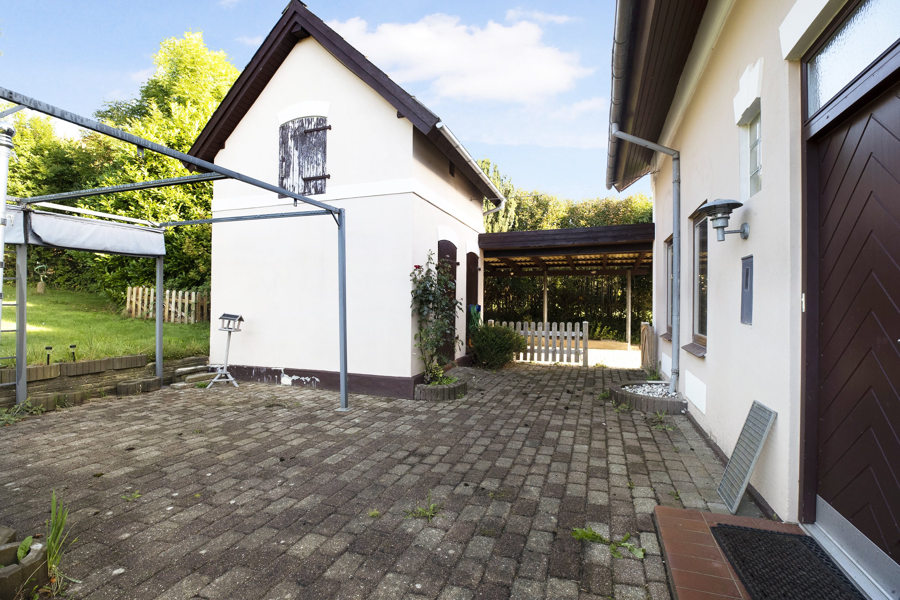 Fremhævet terrasse billede i fuldskærmstilstand. Billede af Sejrsvej 52, Rinkenæs, 6300 Gråsten