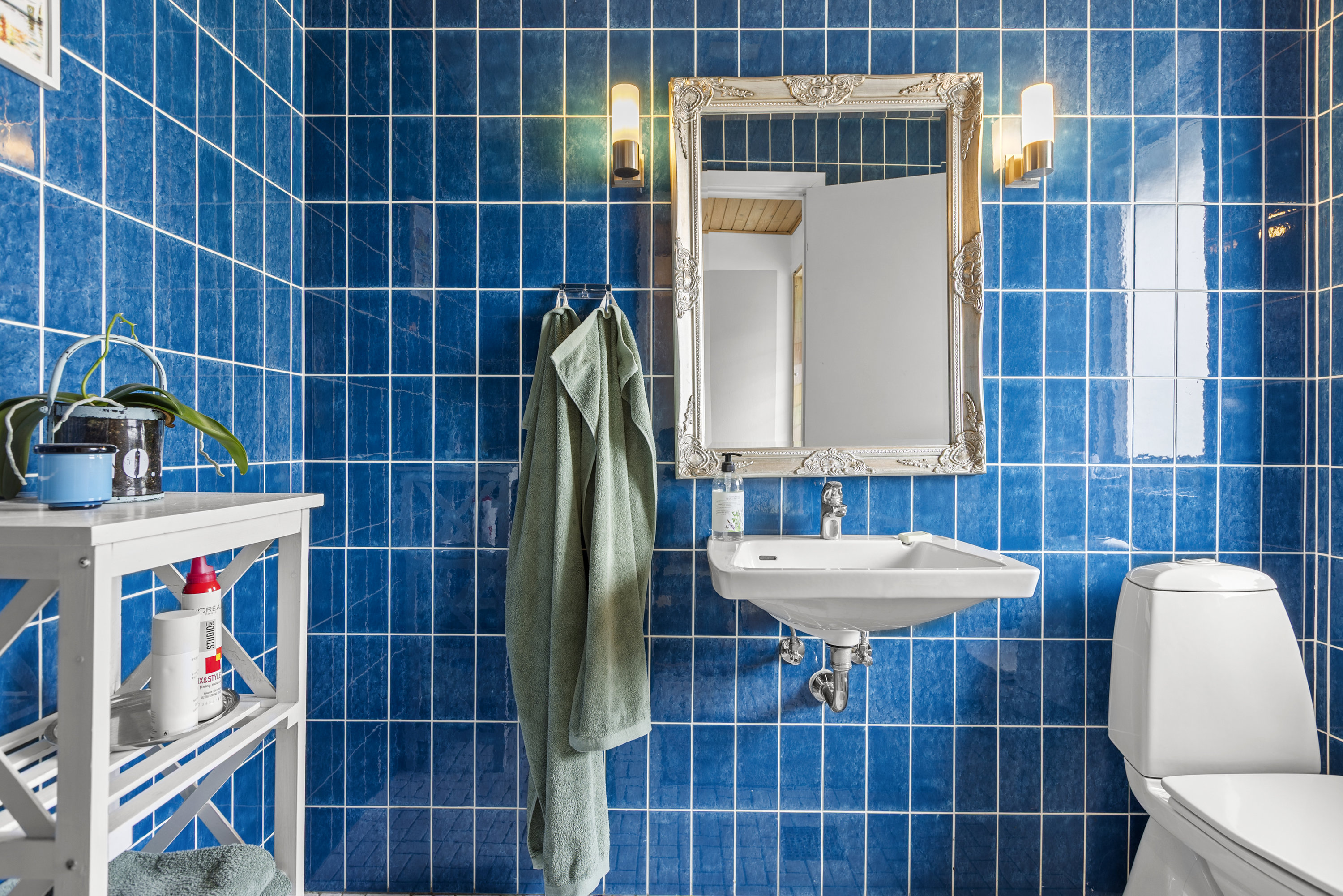 Fremhævet toilet billede i fuldskærmstilstand. Billede af Nøddevej 8, 4171 Glumsø