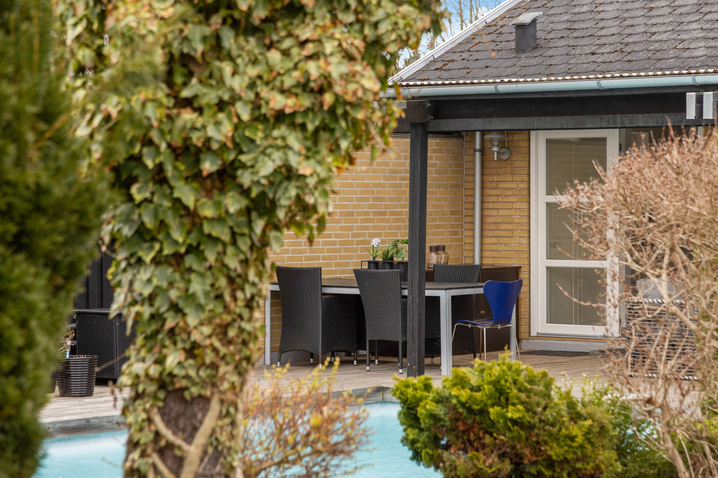 Miniaturebillede 1: terrasse. Billede af Skovvang 24, 3460 Birkerød