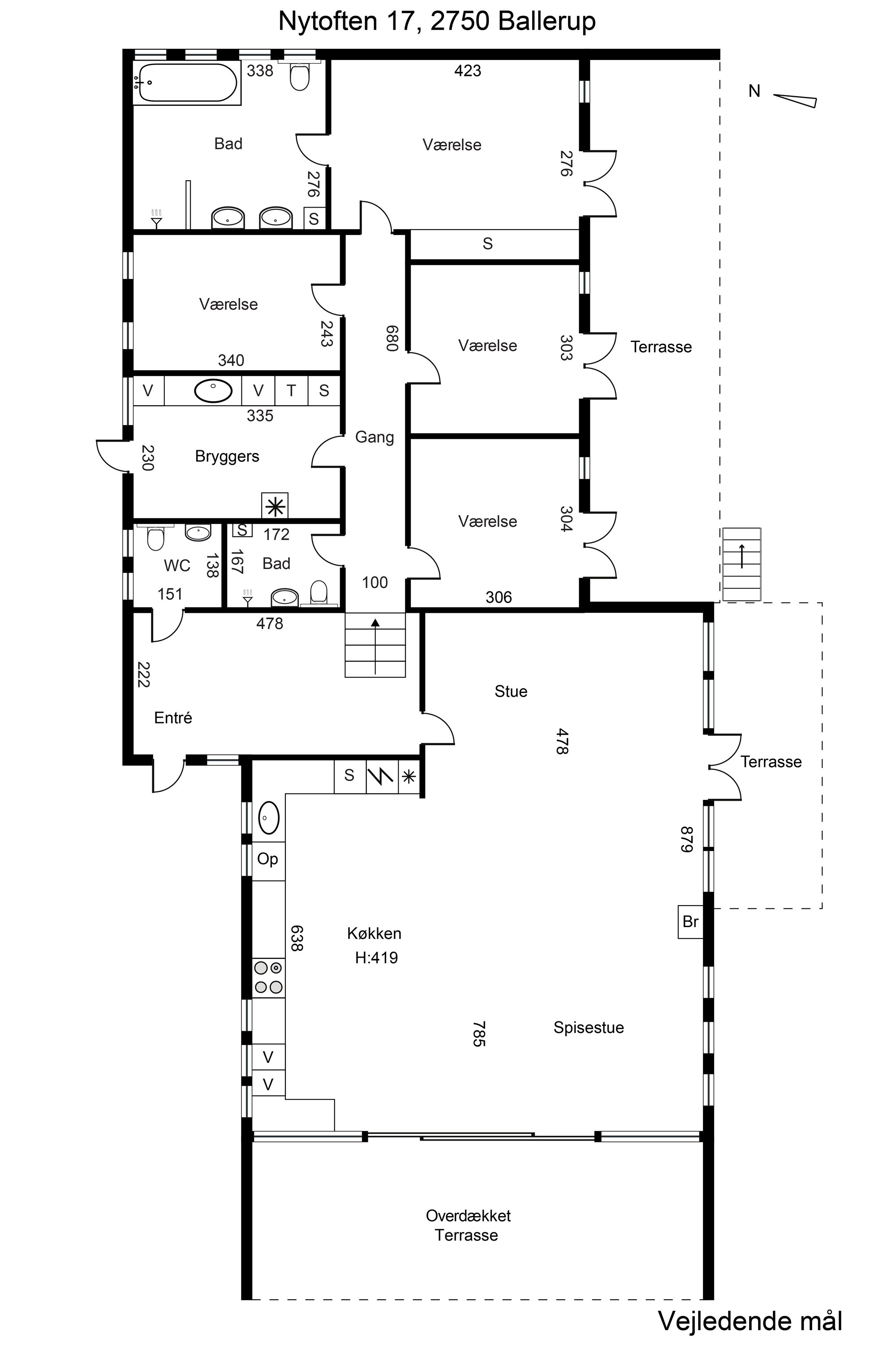 Plantegninger billede af Nytoften 17, 2750 Ballerup