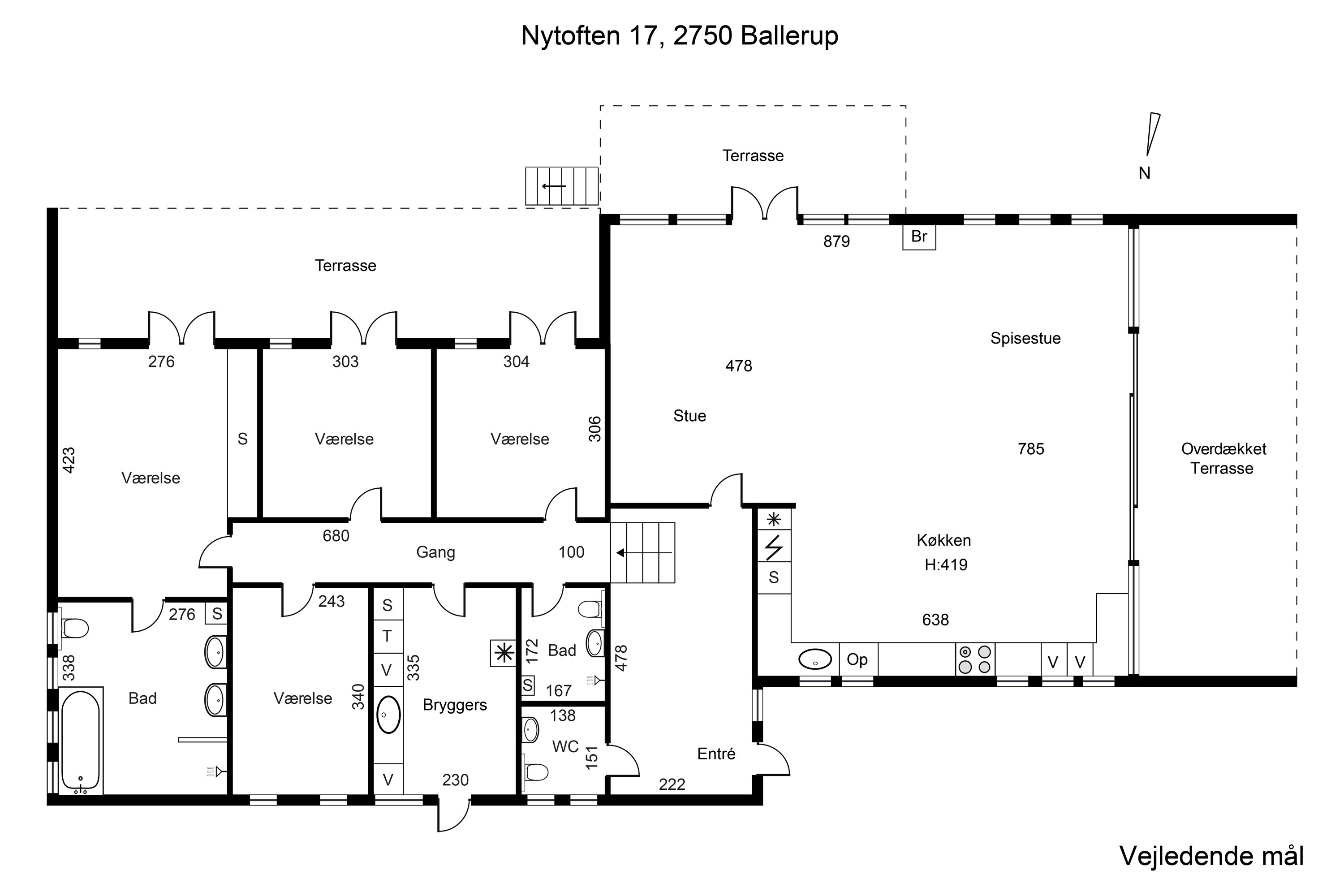 Plantegninger billede af Nytoften 17, 2750 Ballerup