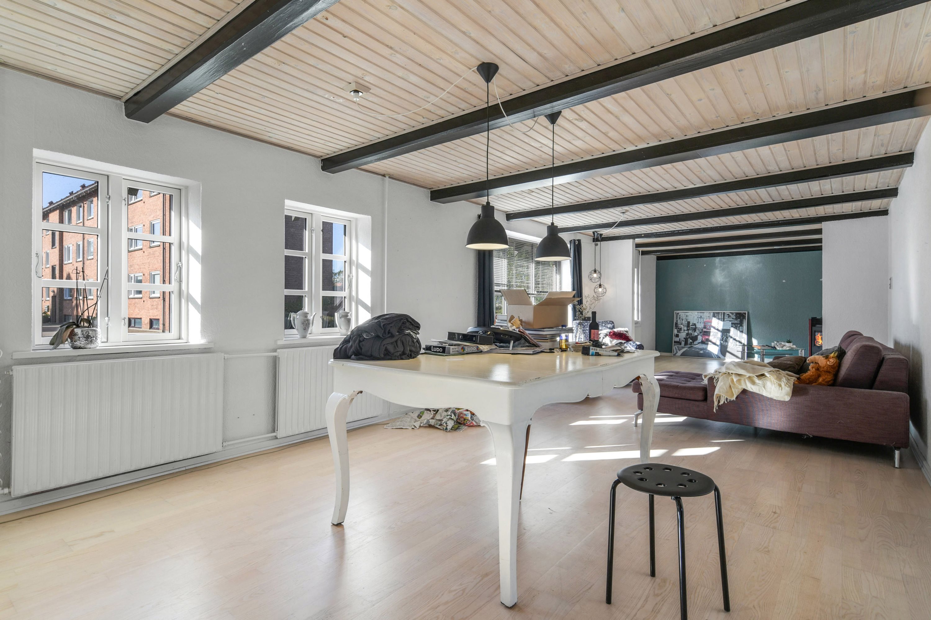 Fremhævet stue billede i fuldskærmstilstand. Billede af Nordkap 5, 7500 Holstebro