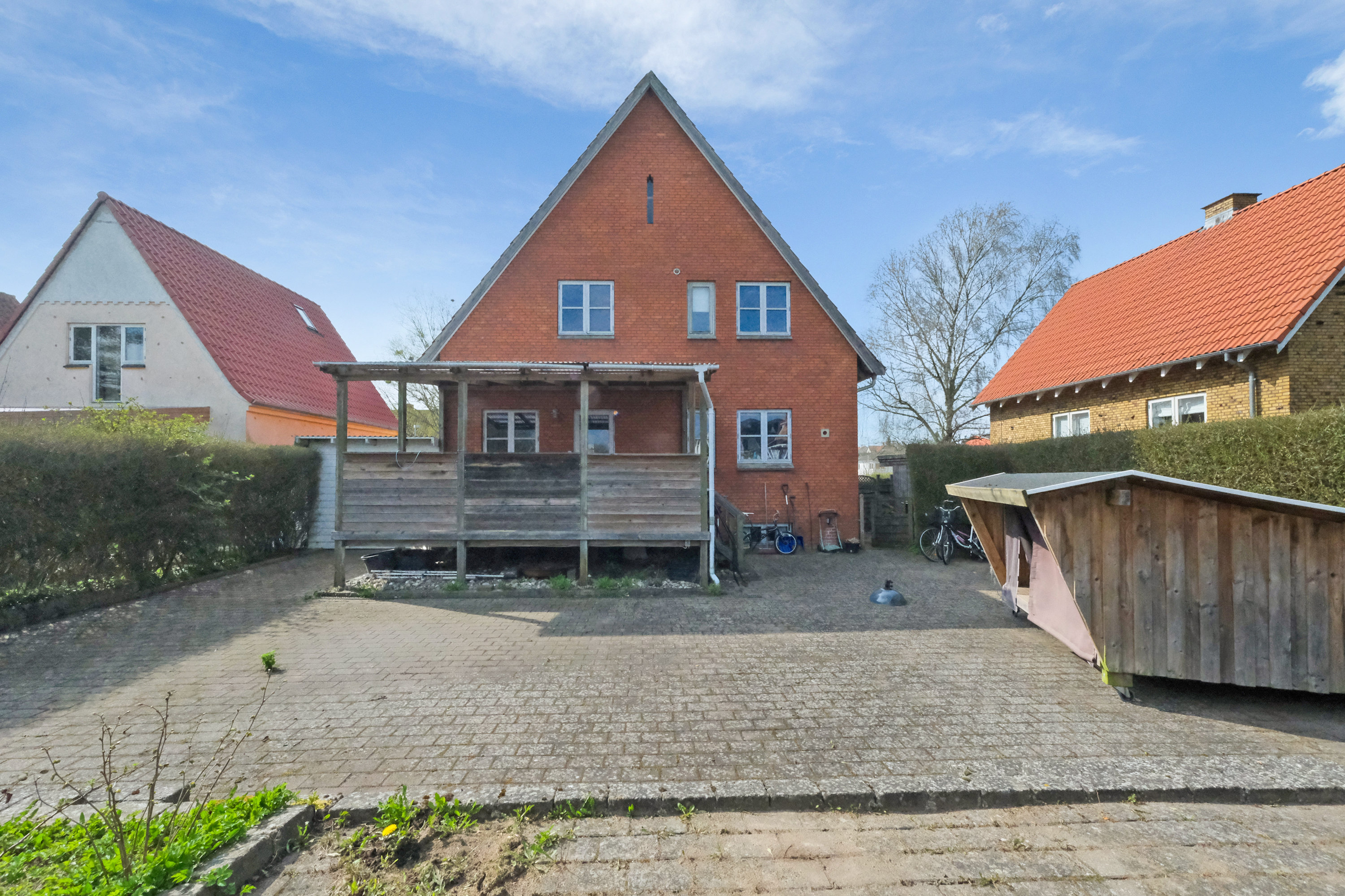 Fremhævet facade billede i fuldskærmstilstand. Billede af Norgesvej 3, 5500 Middelfart