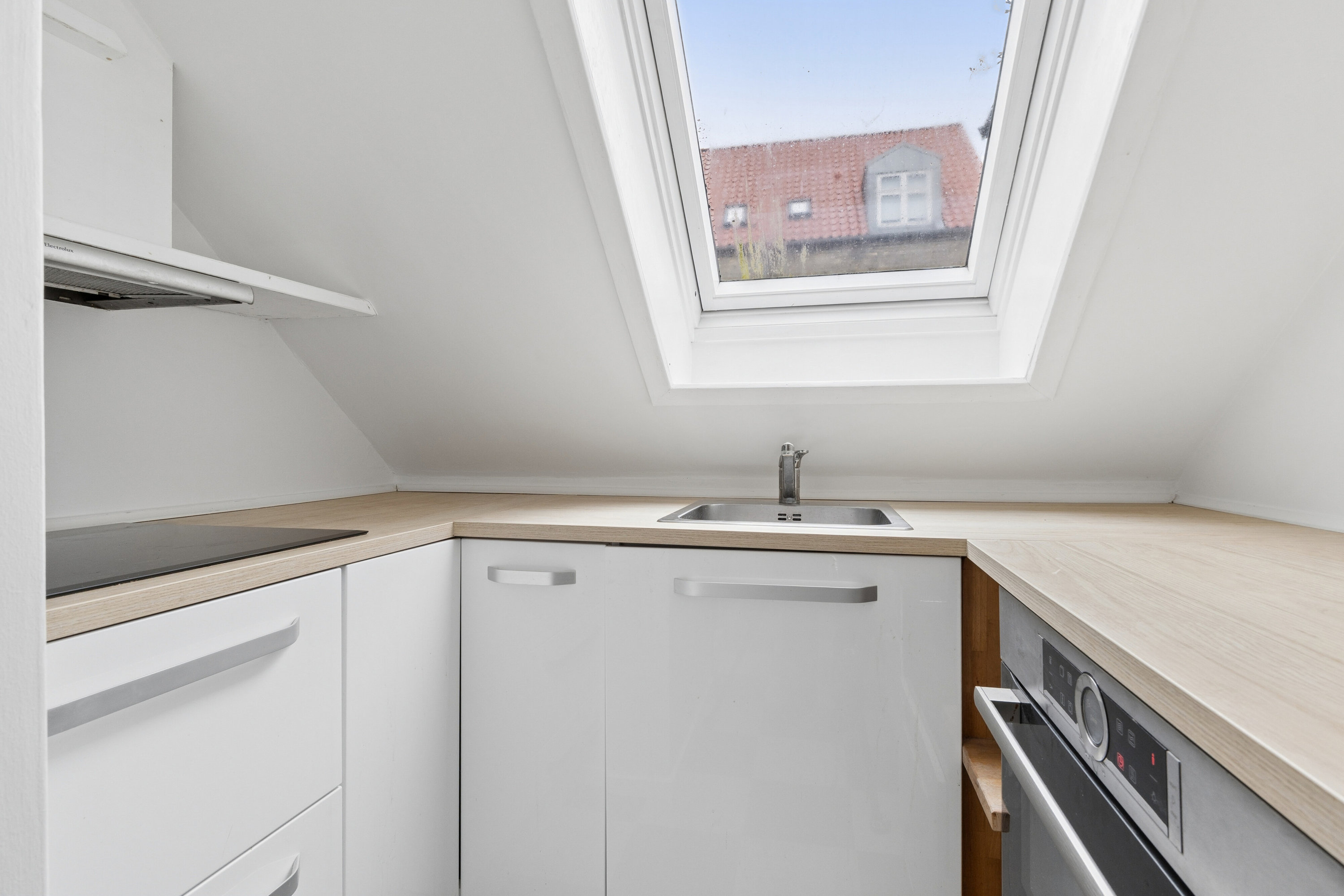 Fremhævet køkken billede i fuldskærmstilstand. Billede af Sjællandsgade 82C, 2. th., 8000 Aarhus C