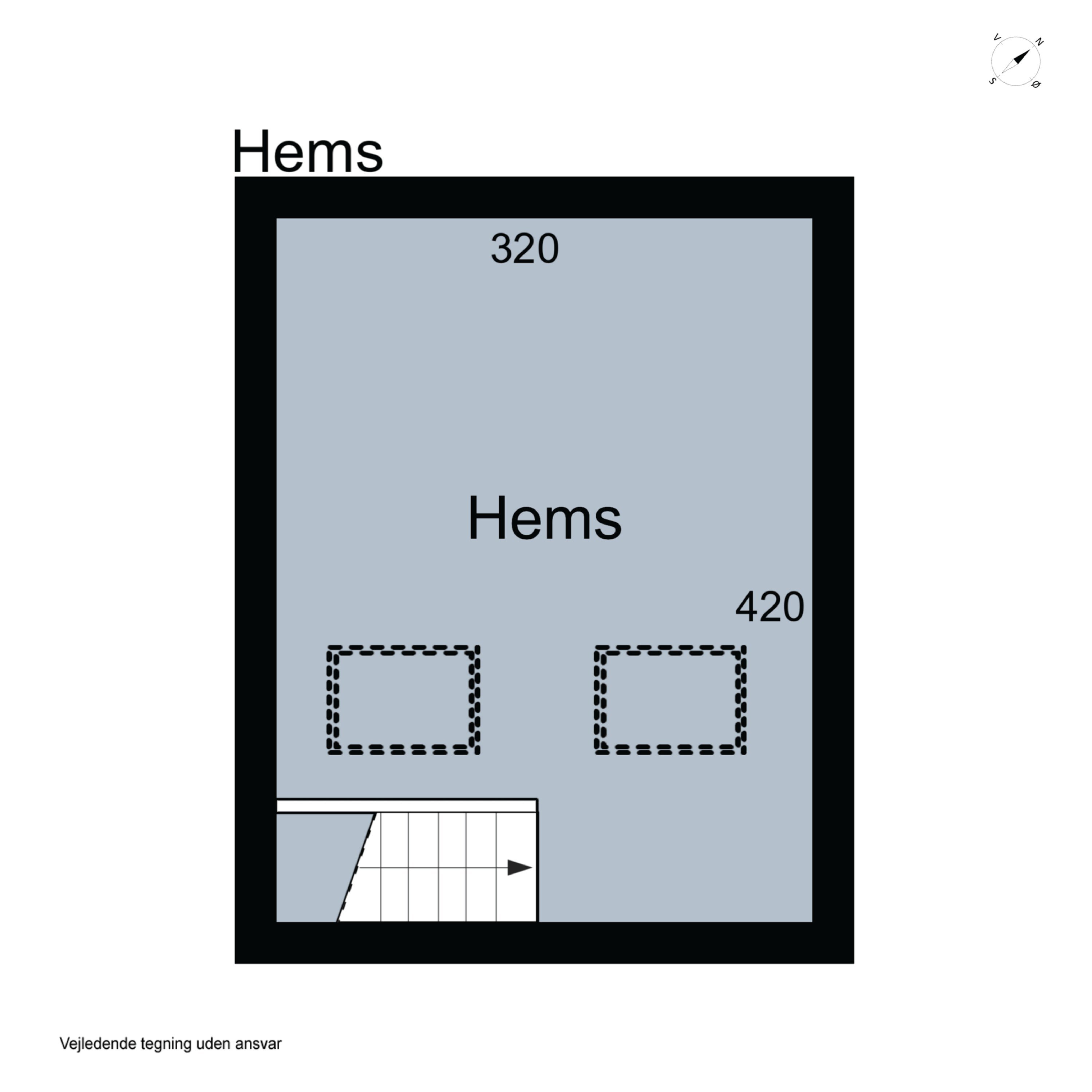 Plantegninger billede af Sjællandsgade 82C, 2. th., 8000 Aarhus C