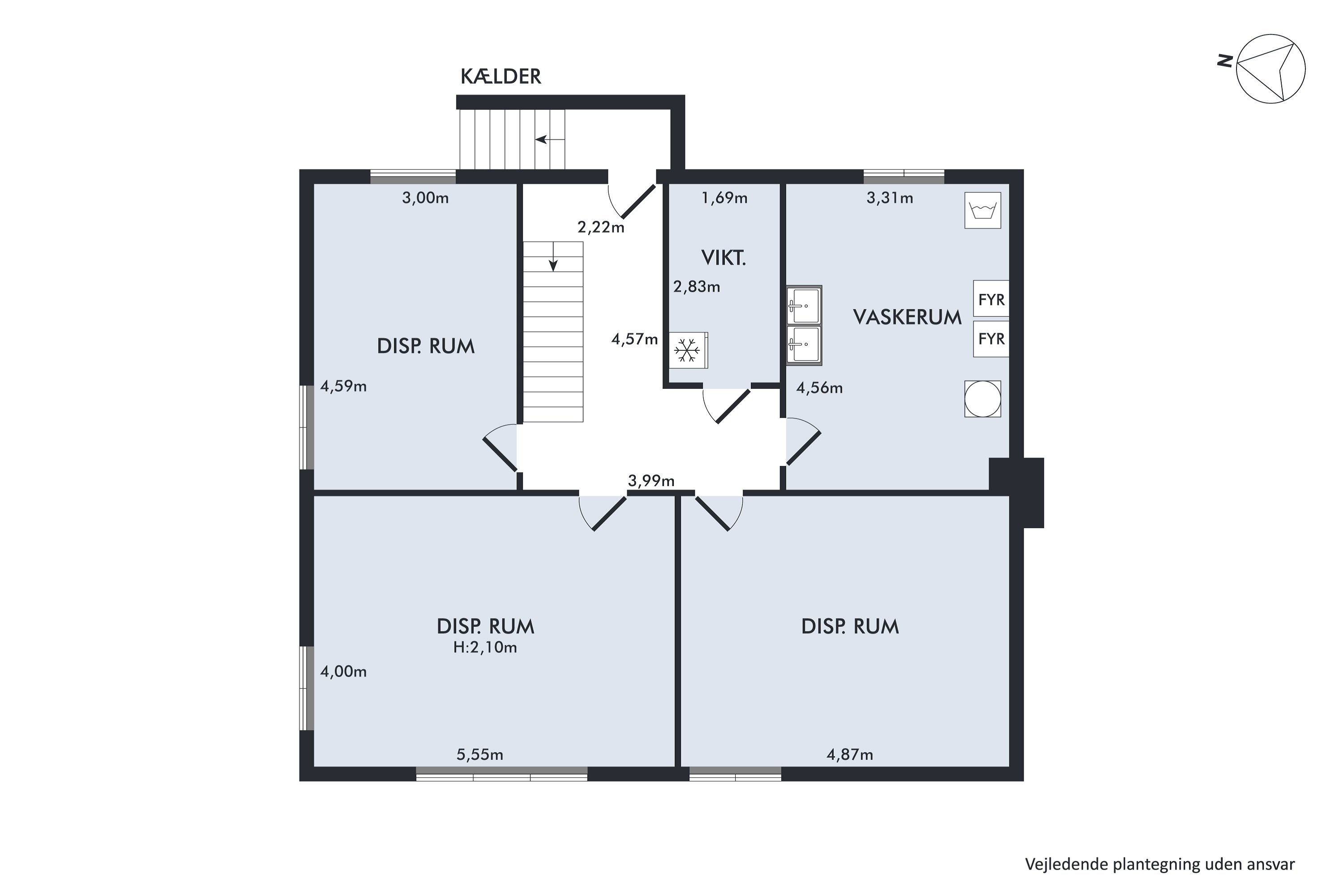 Plantegninger billede af Knud Rasmussens Vej 16, 2870 Dyssegård