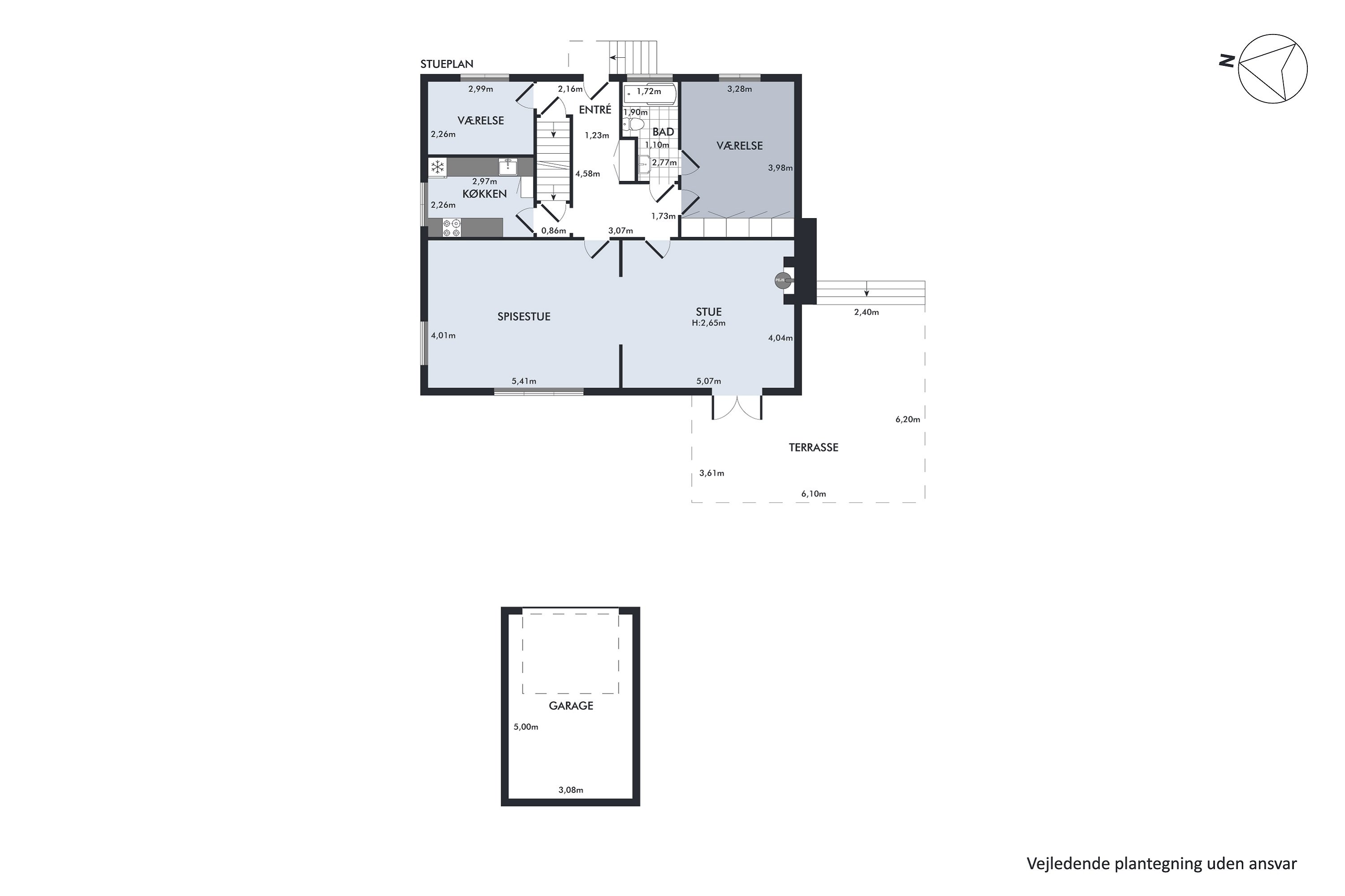 Plantegninger billede af Knud Rasmussens Vej 16, 2870 Dyssegård