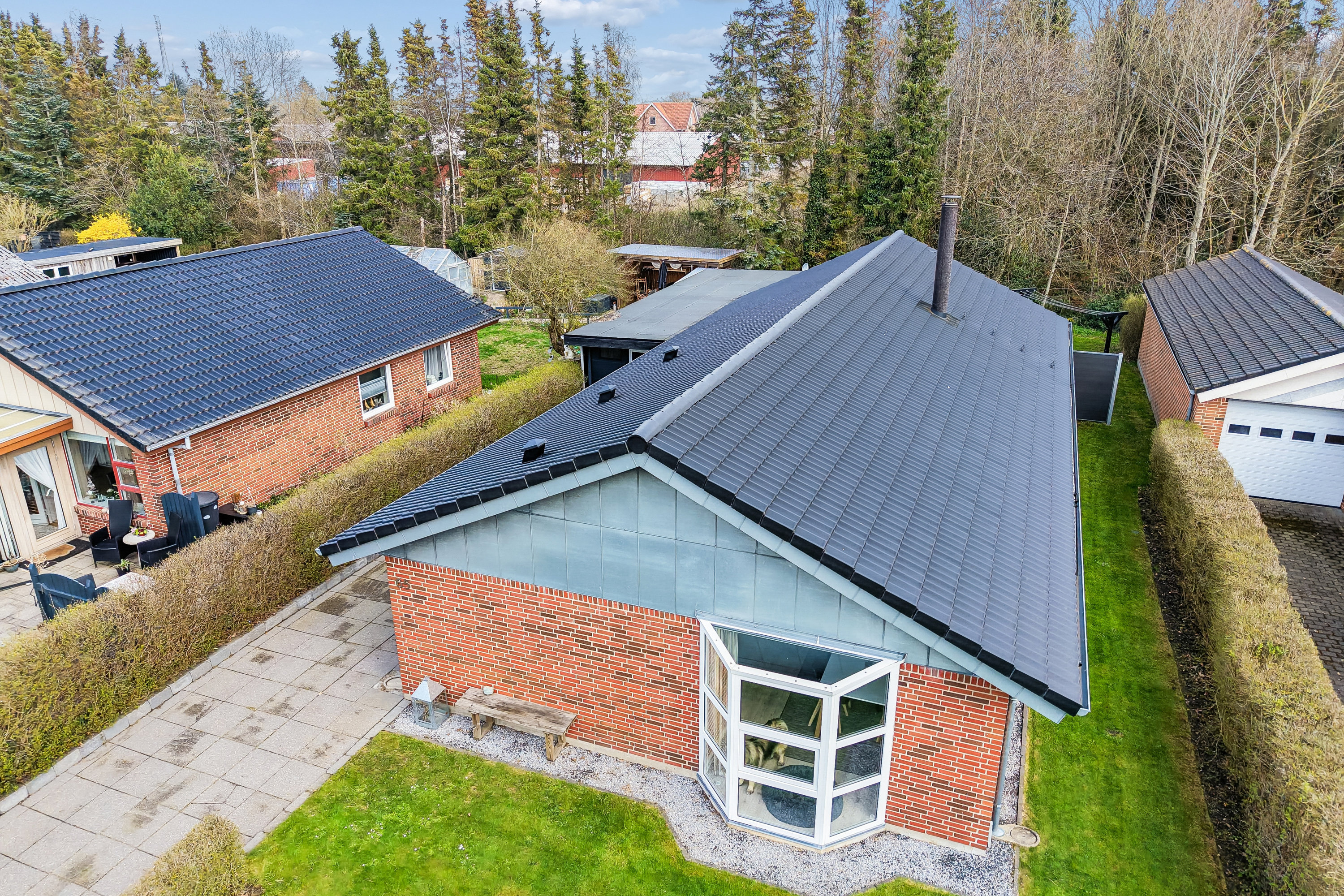 Fremhævet andet billede i fuldskærmstilstand. Billede af Humlevænget 65, 7570 Vemb