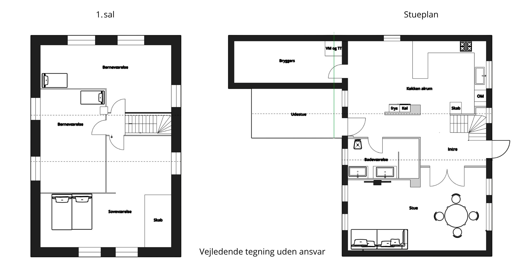 Plantegninger billede af Margrethevej 2, 7700 Thisted