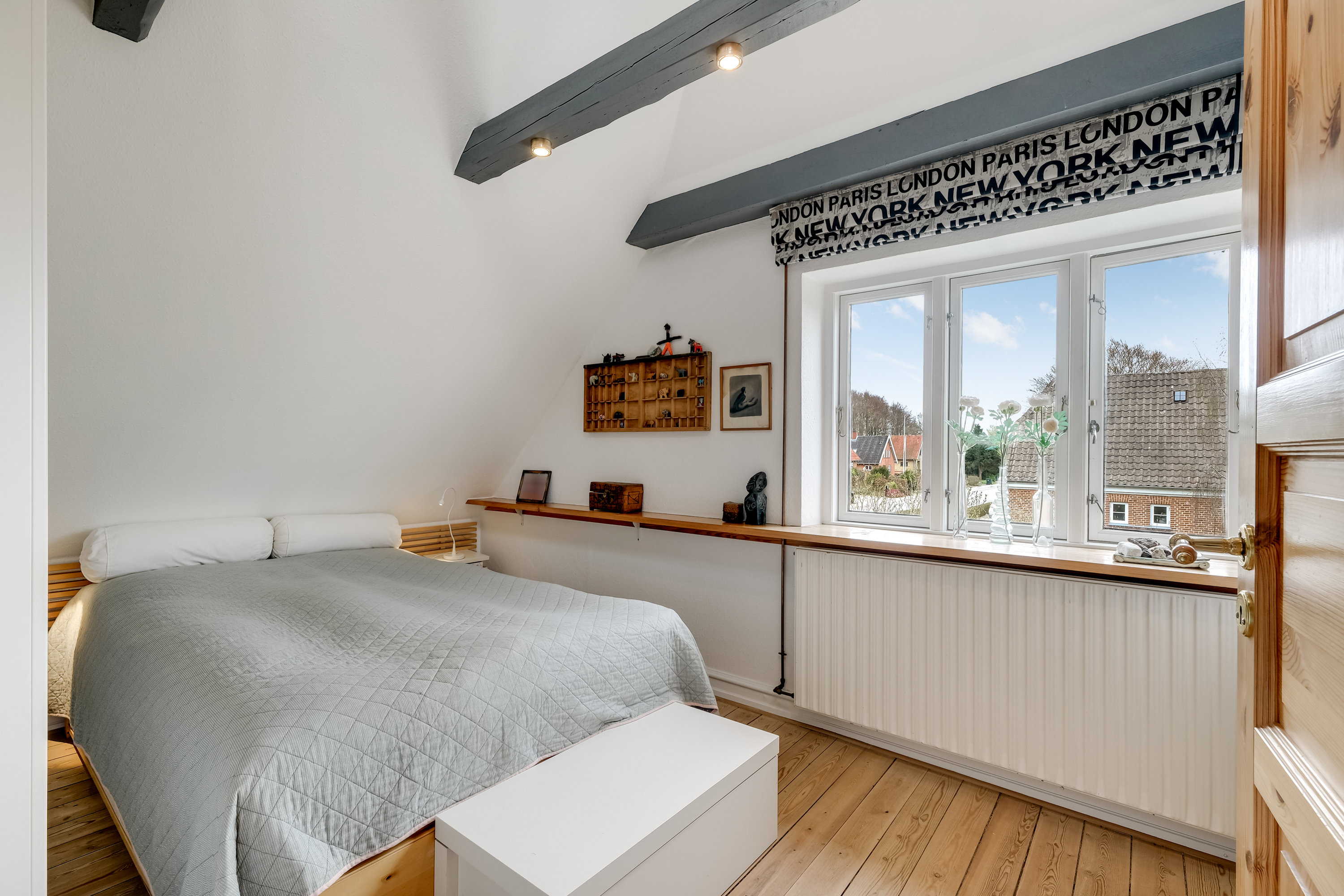 Fremhævet soveværelse billede i fuldskærmstilstand. Billede af Nørregade 89, 5620 Glamsbjerg