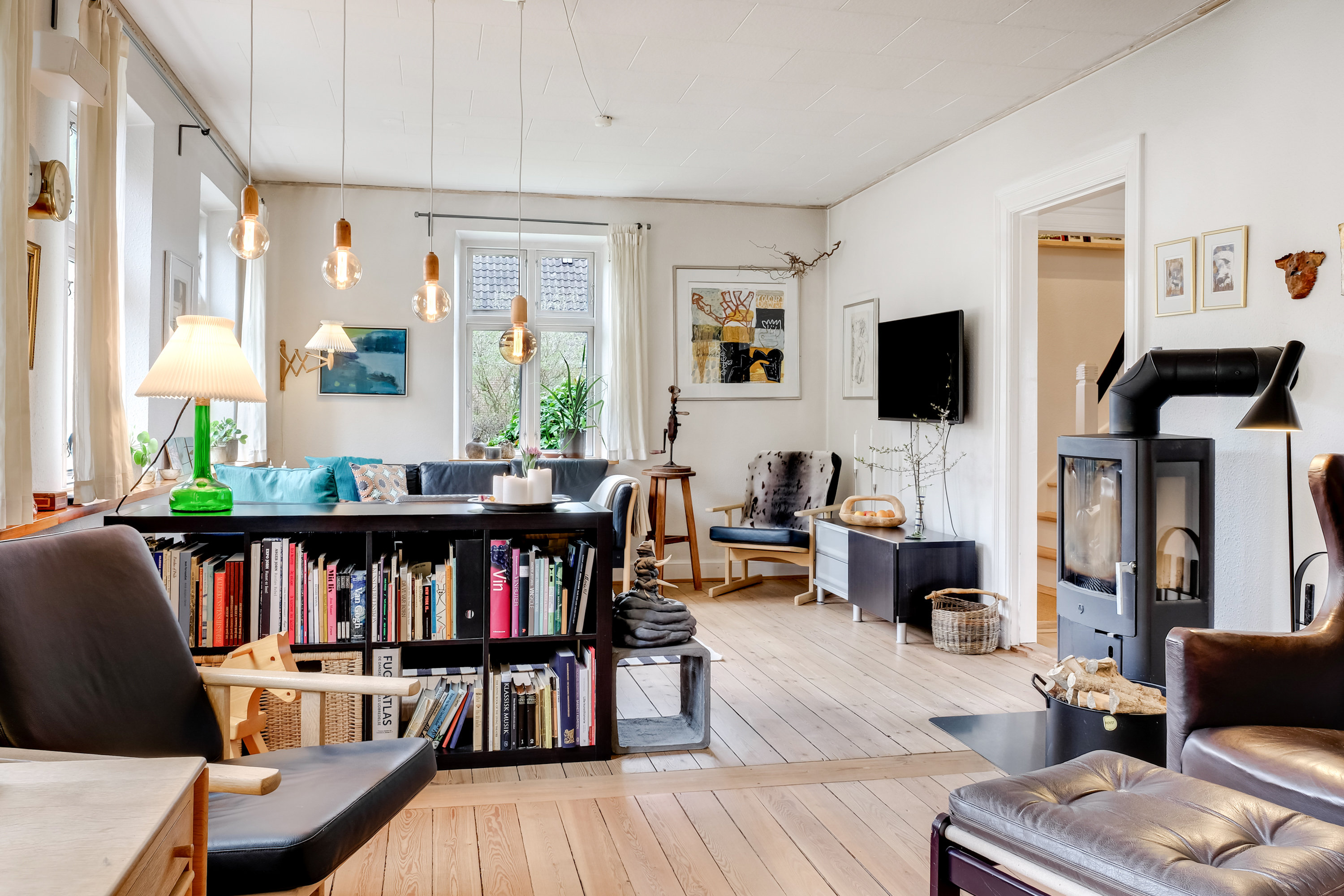 Fremhævet stue billede i fuldskærmstilstand. Billede af Nørregade 89, 5620 Glamsbjerg