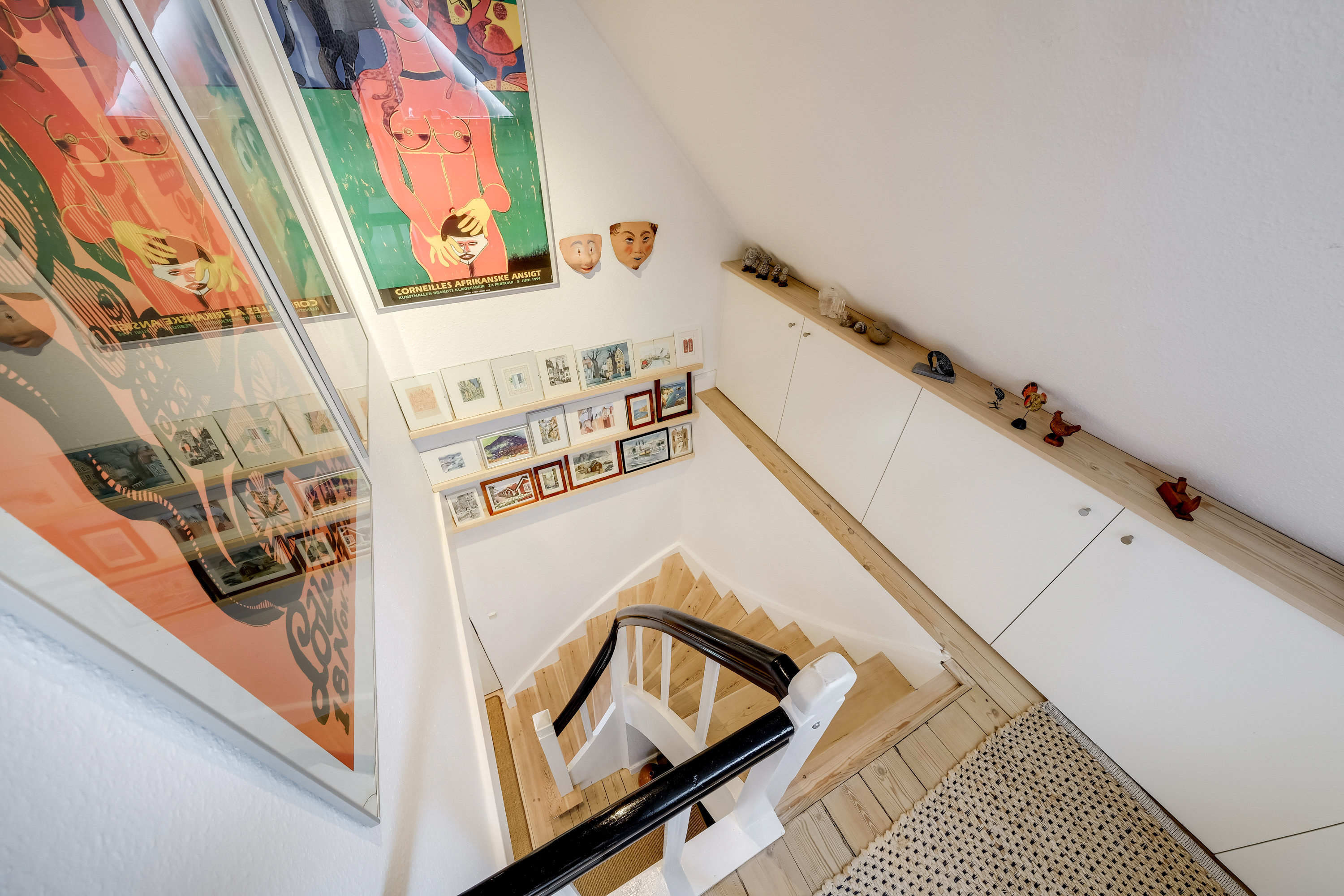 Fremhævet trappe billede i fuldskærmstilstand. Billede af Nørregade 89, 5620 Glamsbjerg