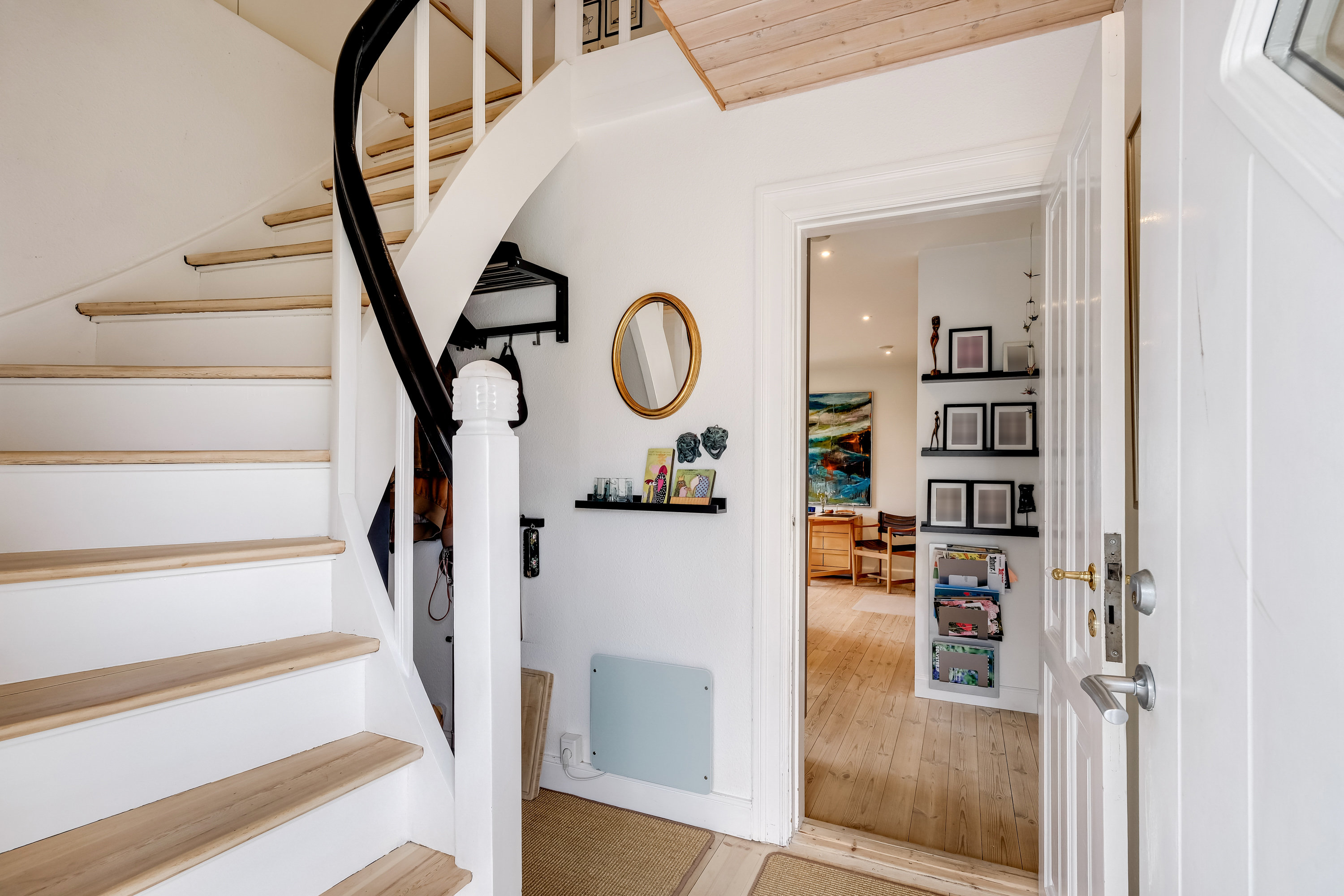 Fremhævet trappe billede i fuldskærmstilstand. Billede af Nørregade 89, 5620 Glamsbjerg