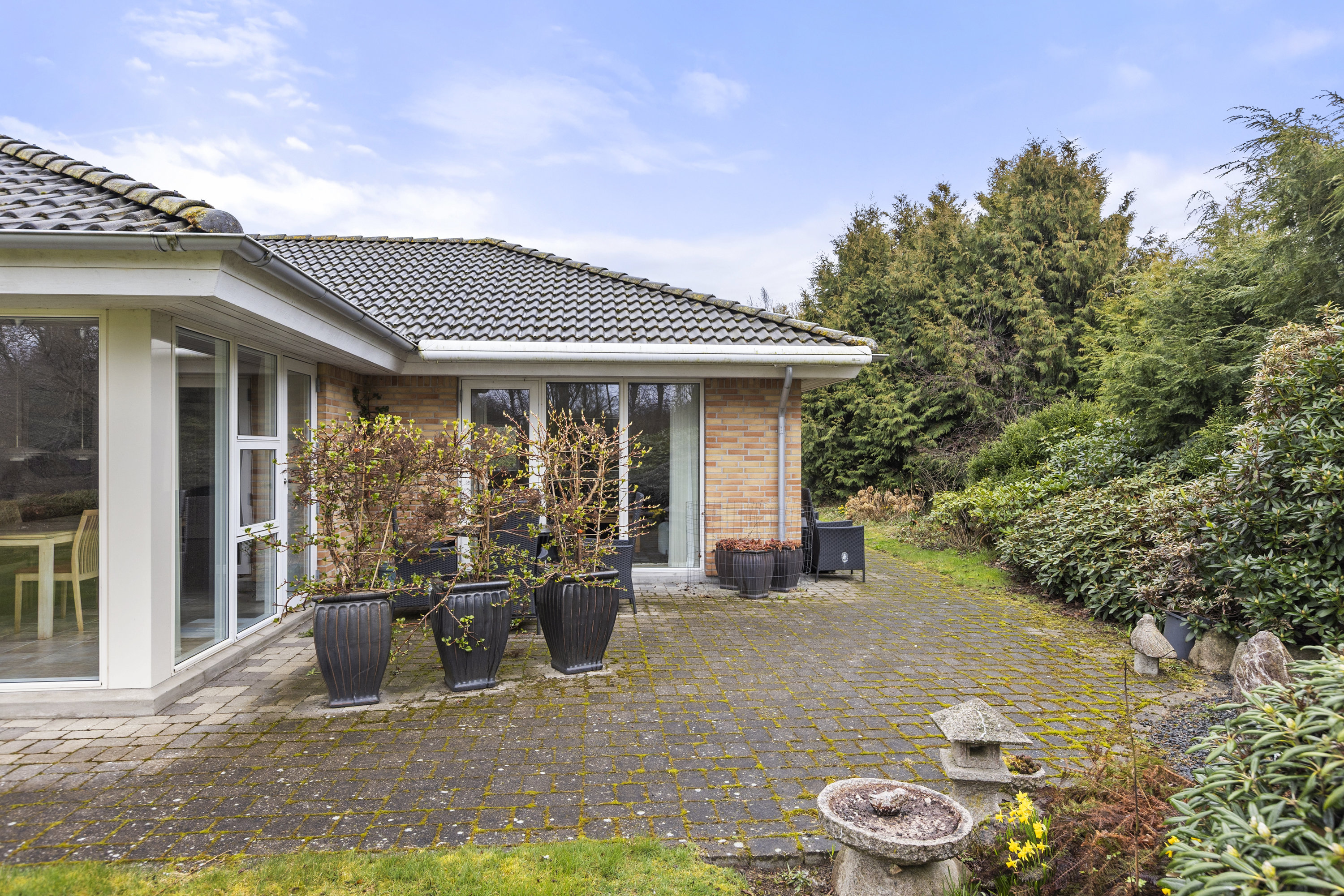 Fremhævet terrasse billede i fuldskærmstilstand. Billede af Skuldelevvej 25B, 4050 Skibby