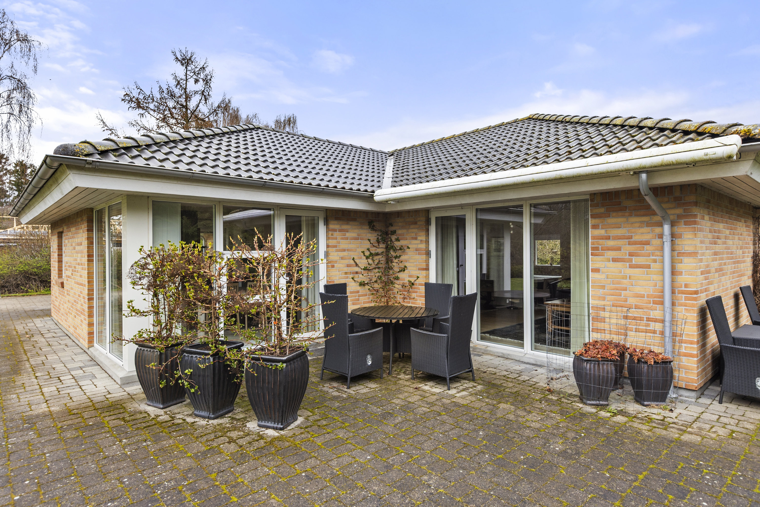 Fremhævet terrasse billede i fuldskærmstilstand. Billede af Skuldelevvej 25B, 4050 Skibby