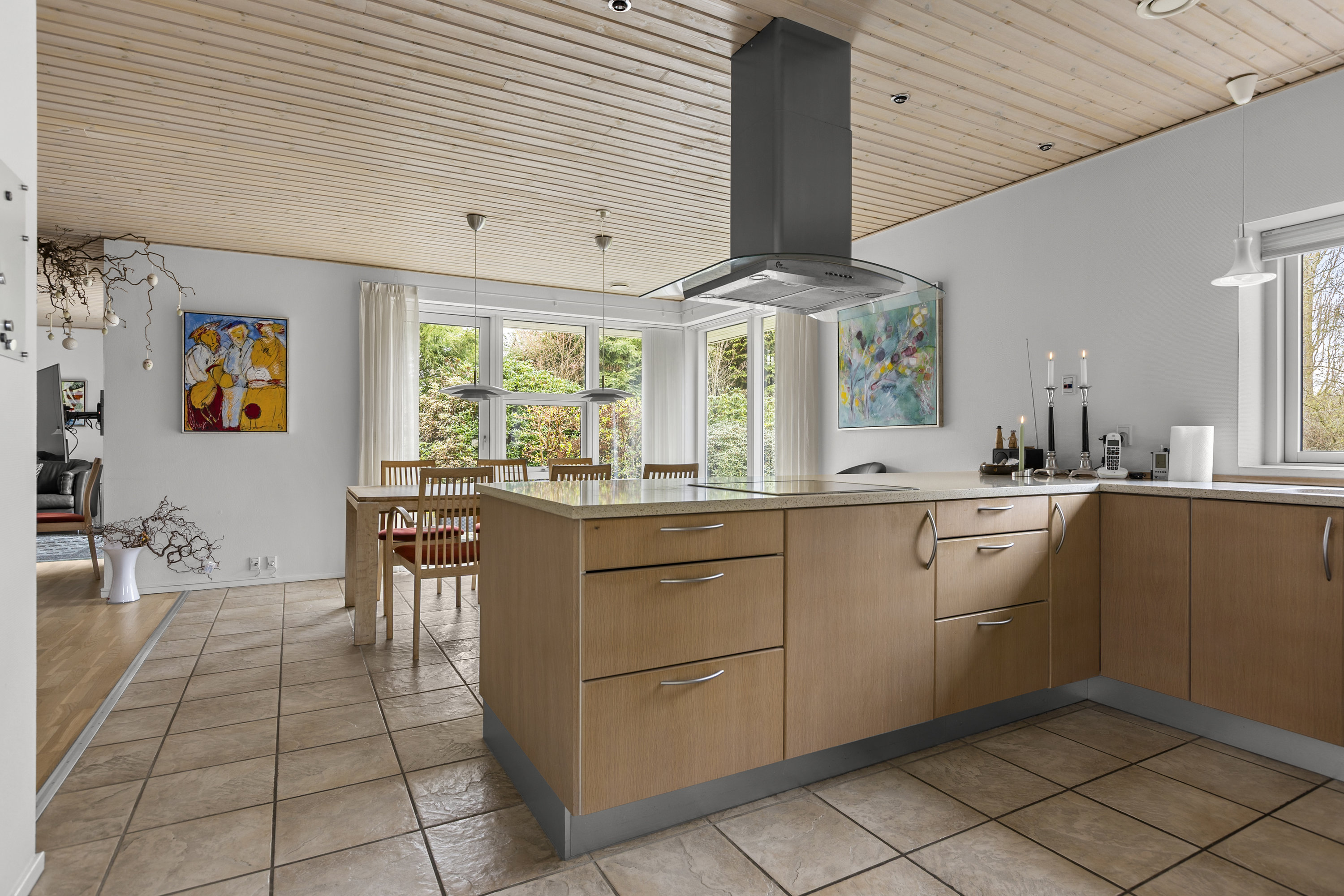 Fremhævet køkken billede i fuldskærmstilstand. Billede af Skuldelevvej 25B, 4050 Skibby