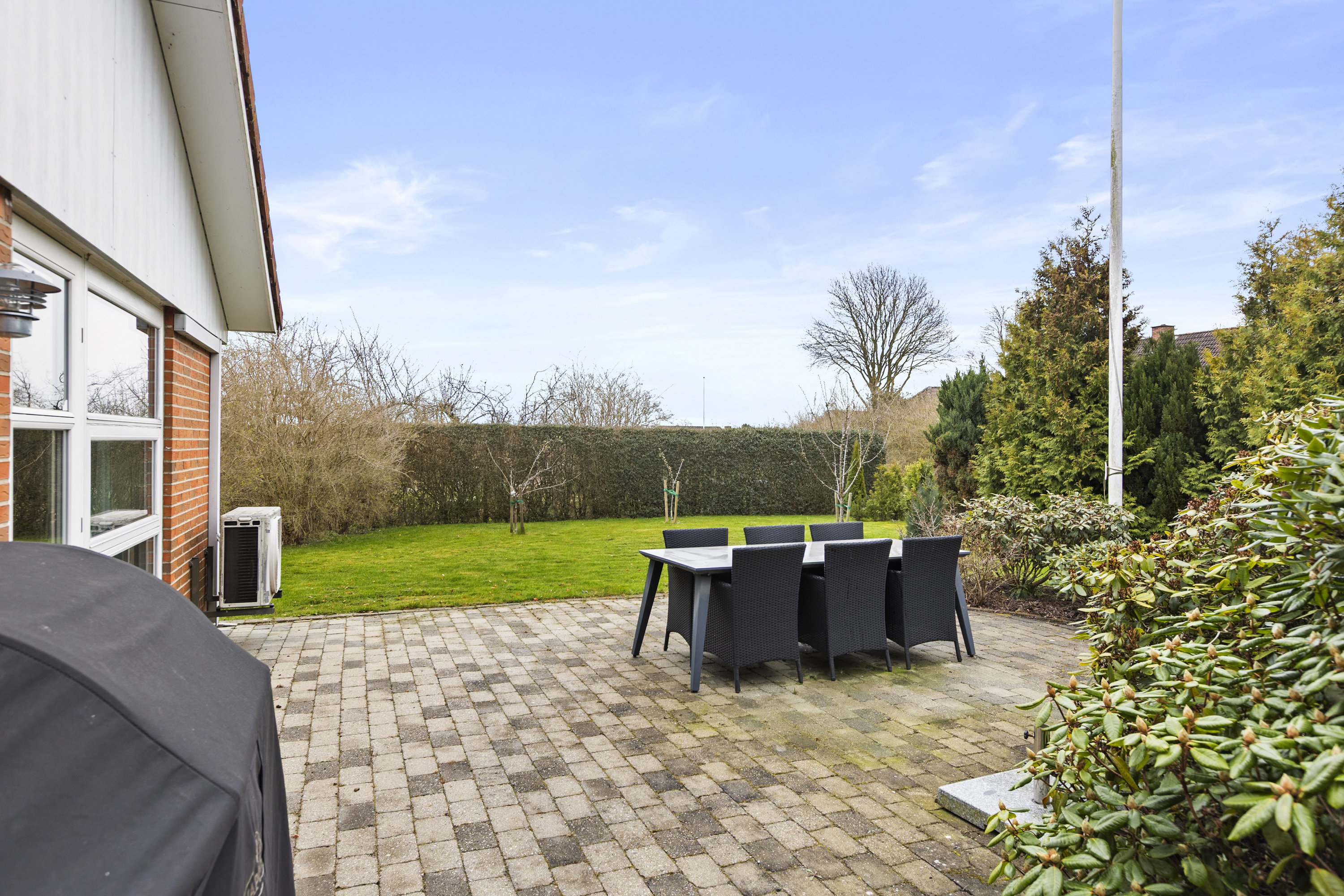 Fremhævet terrasse billede i fuldskærmstilstand. Billede af Sikavej 54, 4050 Skibby