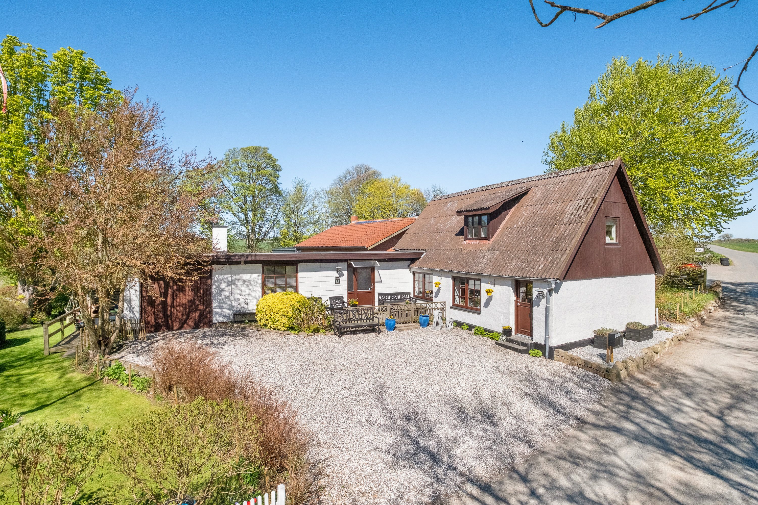 Villa: Facade på Clemensvej 7, Bendstrup, 8530 Hjortshøj
