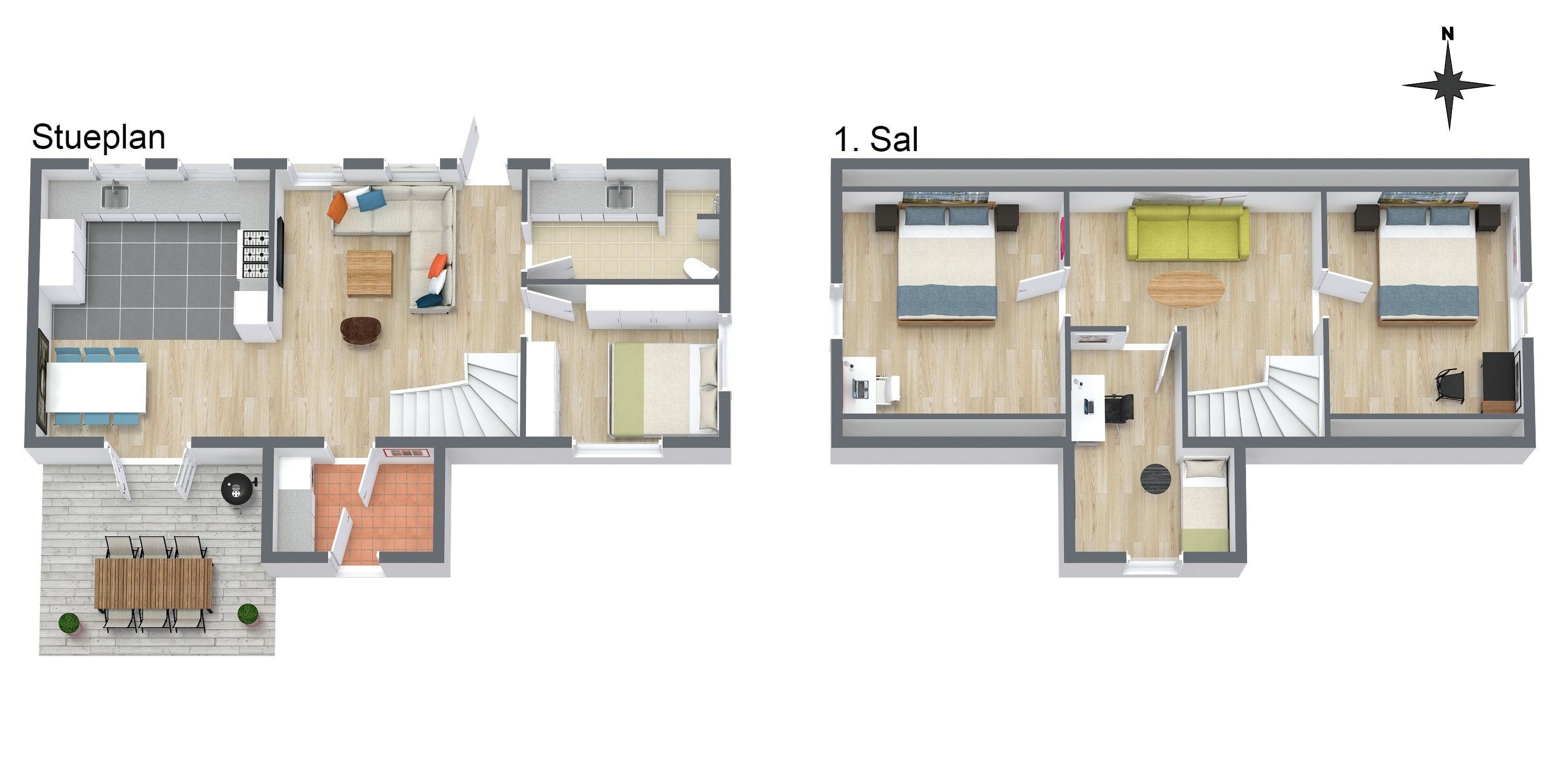 Plantegninger billede af Hjørringvej 170, Hørby, 9300 Sæby