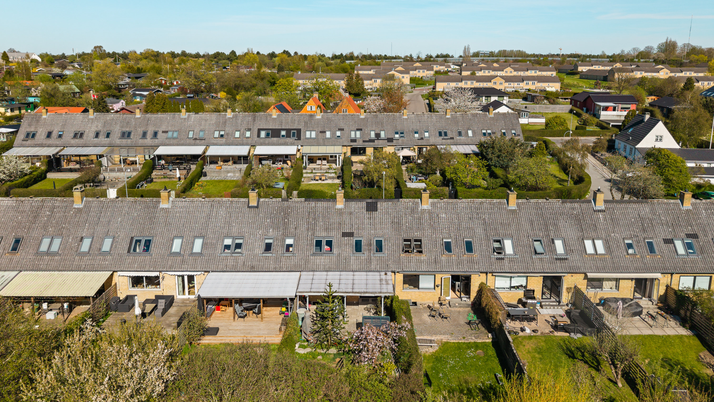 Fremhævet luftfoto billede i fuldskærmstilstand. Billede af Kagsåbrinken 15, 2860 Søborg