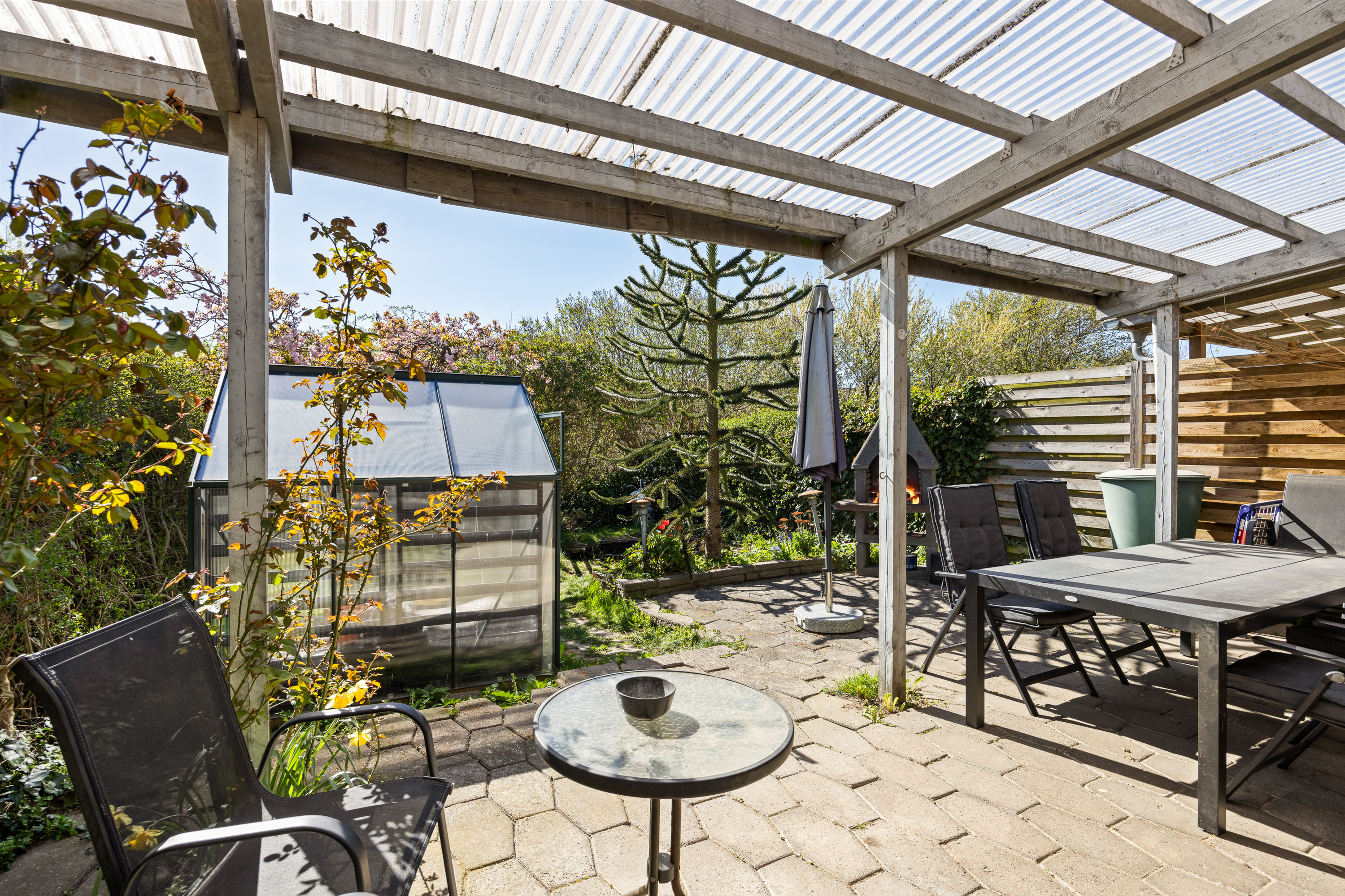 Fremhævet overdækket terrasse billede i fuldskærmstilstand. Billede af Kagsåbrinken 15, 2860 Søborg