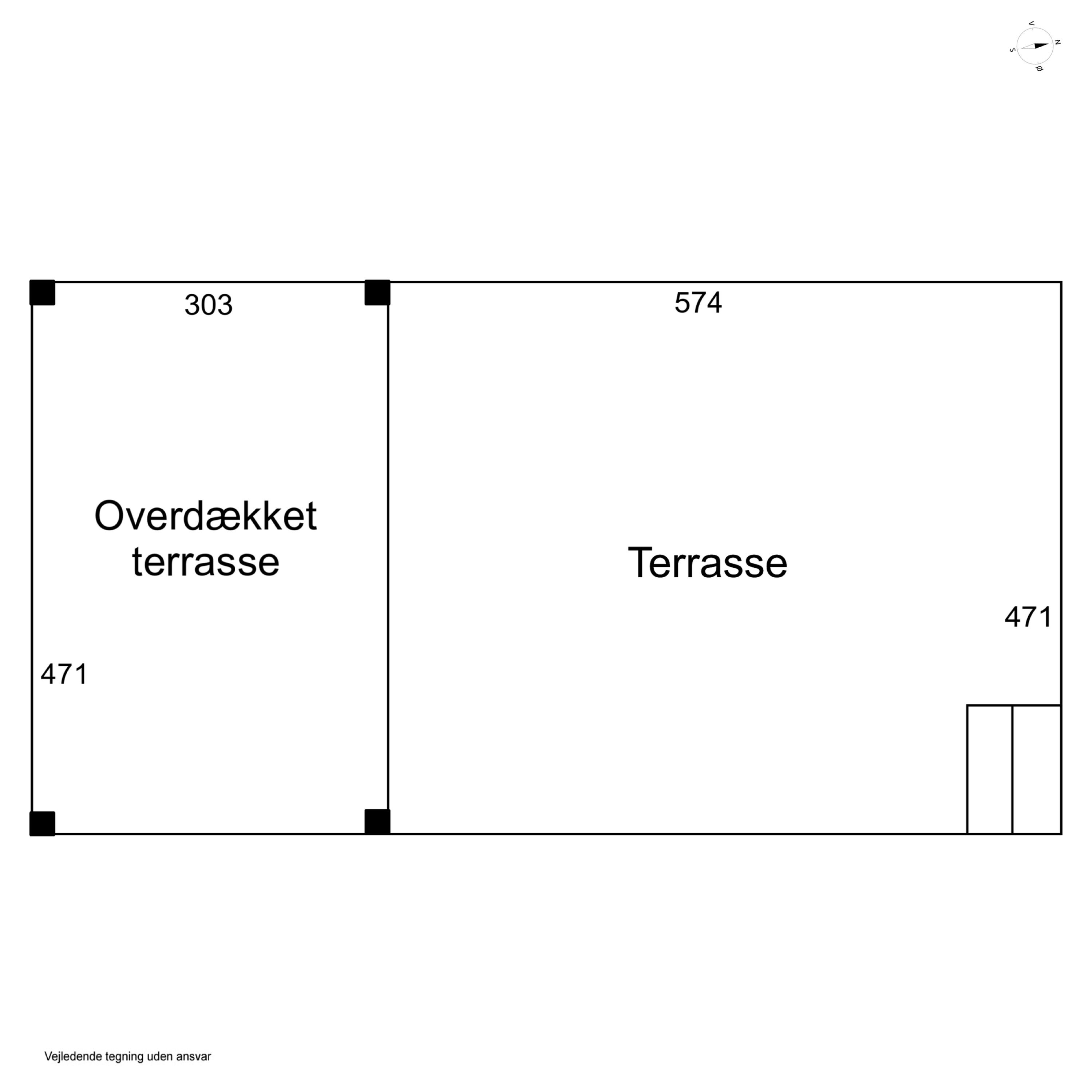 Plantegninger billede af Svalevej 26, 2970 Hørsholm