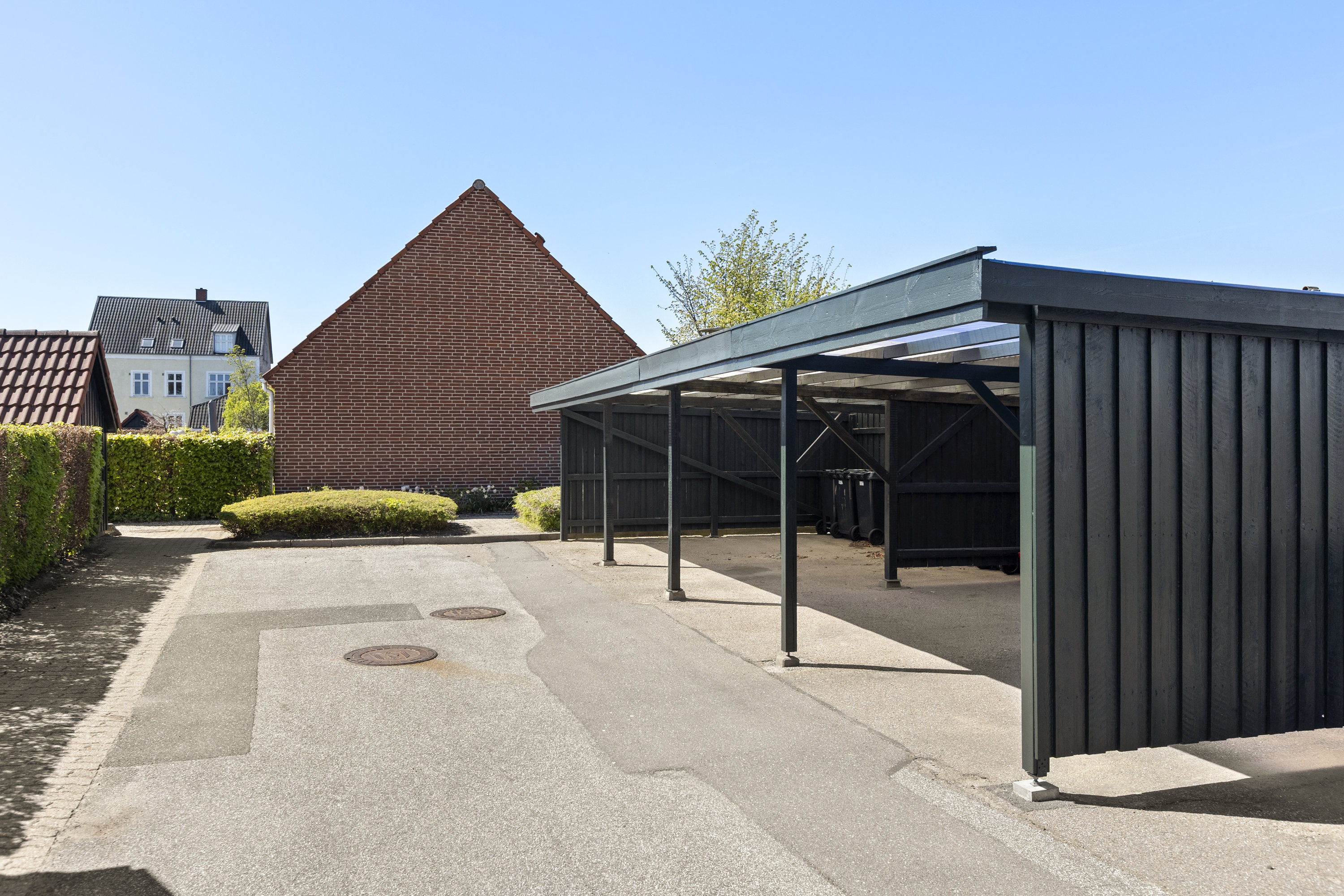Fremhævet carport billede i fuldskærmstilstand. Billede af Nørrevoldgade 18, 4200 Slagelse