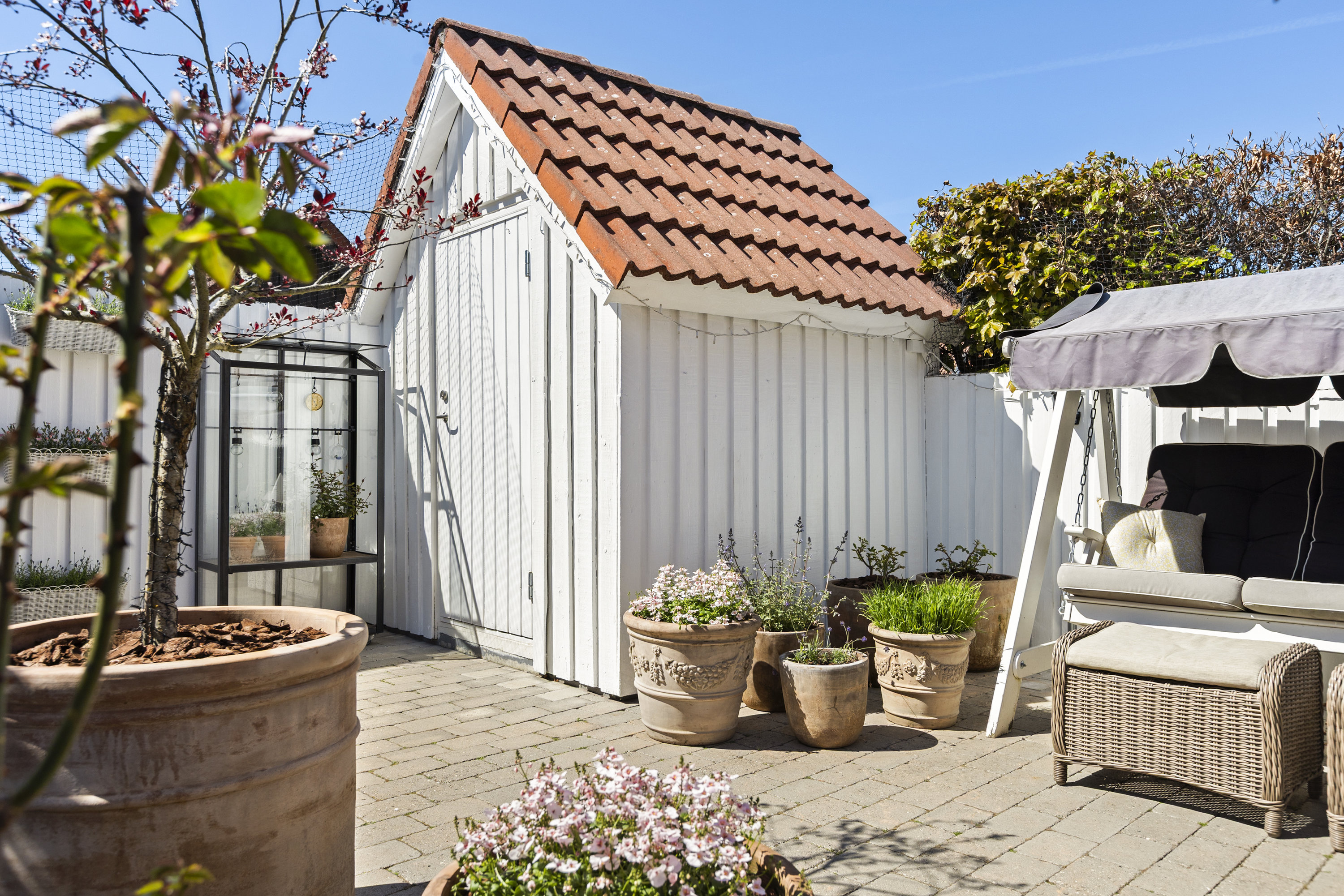 Fremhævet terrasse billede i fuldskærmstilstand. Billede af Nørrevoldgade 18, 4200 Slagelse