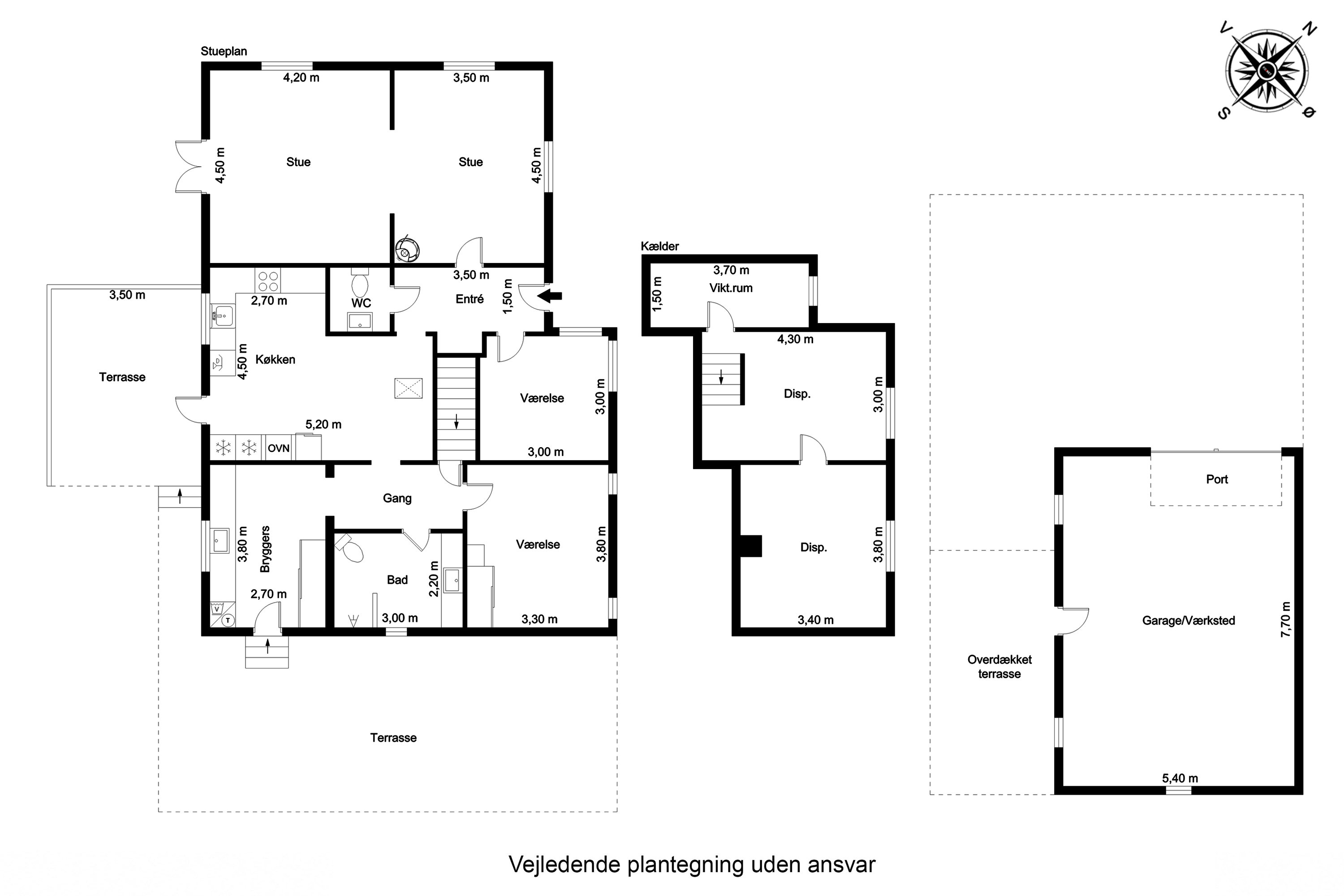 Plantegninger billede af Skovsbovej 213, Skovsbo, 5700 Svendborg