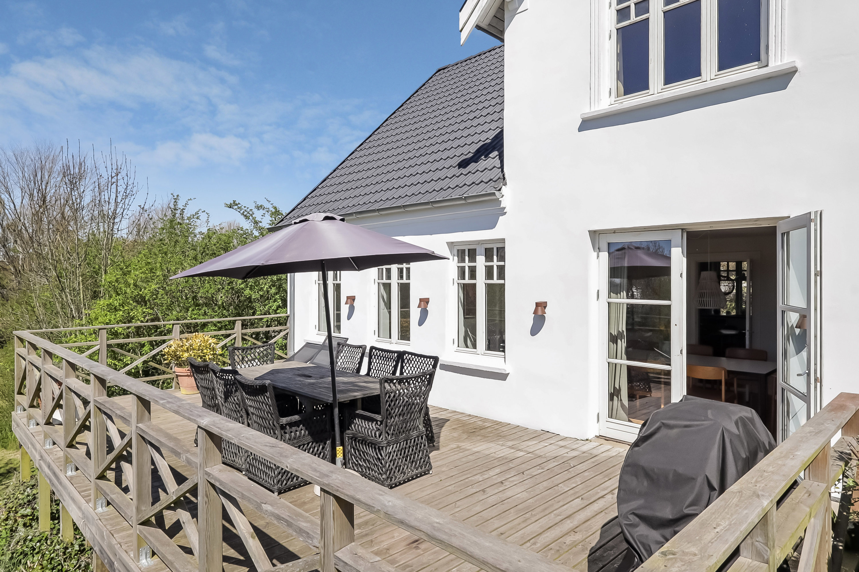Fremhævet terrasse billede i fuldskærmstilstand. Billede af Tranderupvej 17, 5970 Ærøskøbing