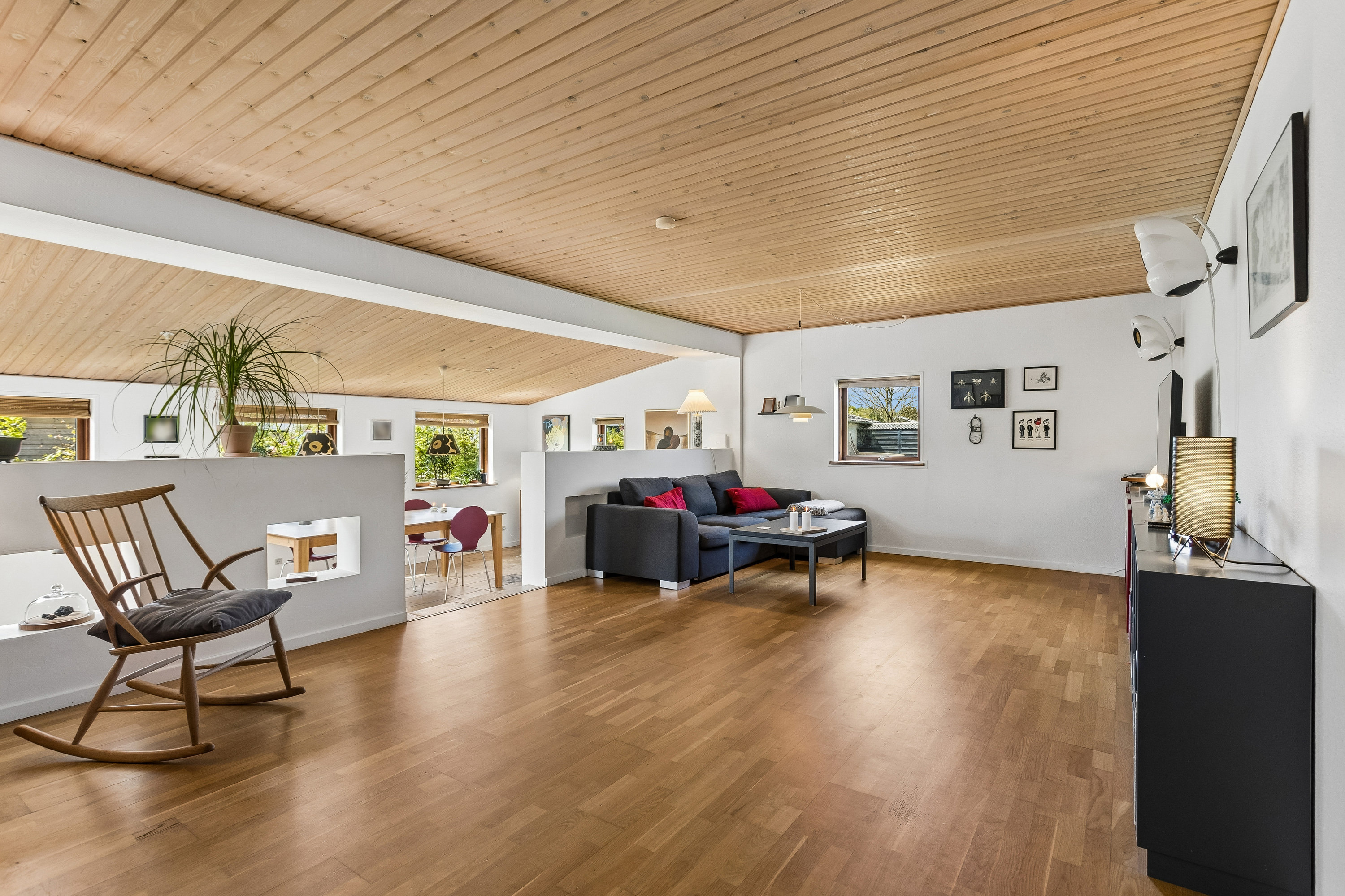 Miniaturebillede 1: stue. Billede af Kabbelejevej 5, Mejdal, 7500 Holstebro