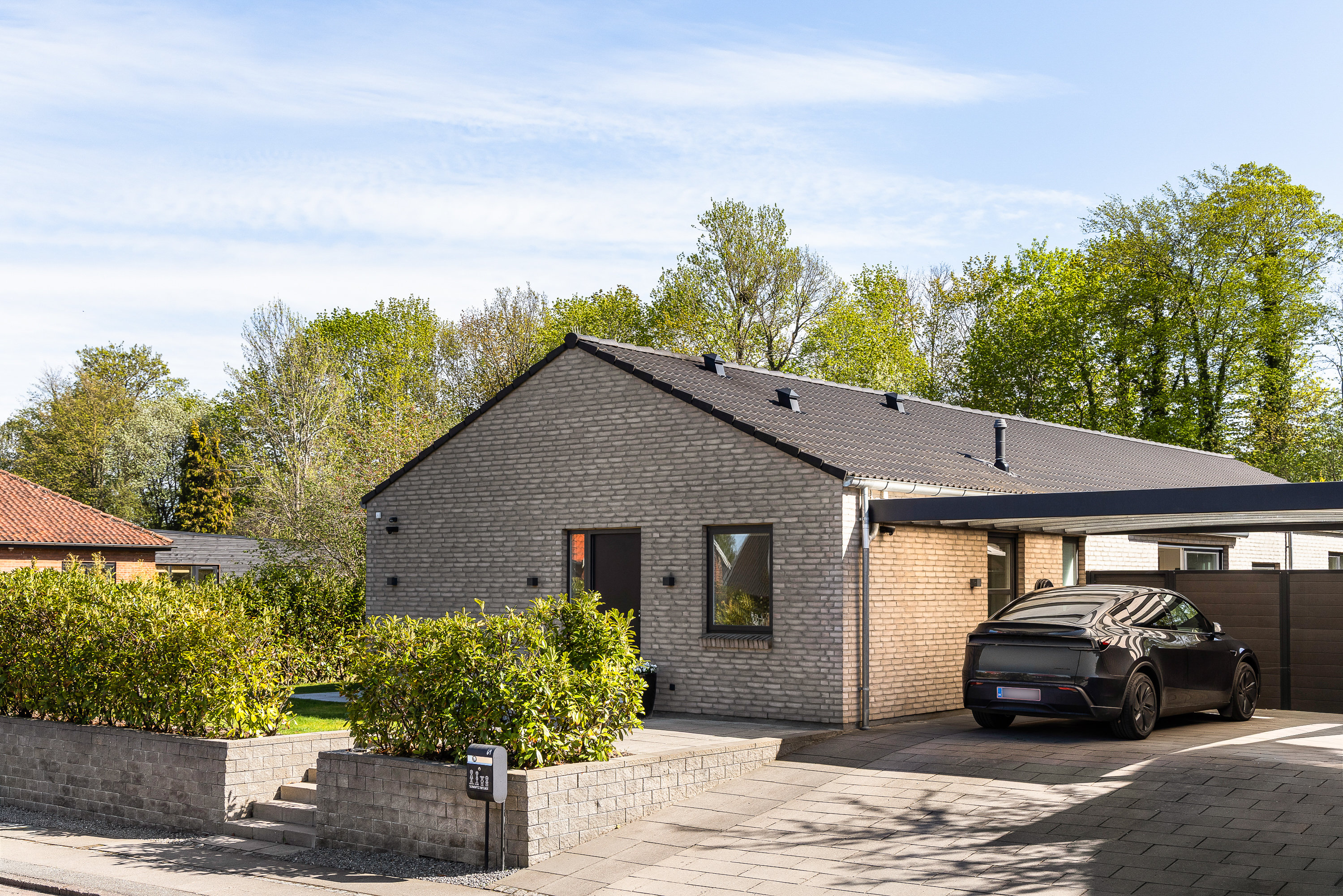 Villa: Facade på Ærtemarken 69, 2860 Søborg