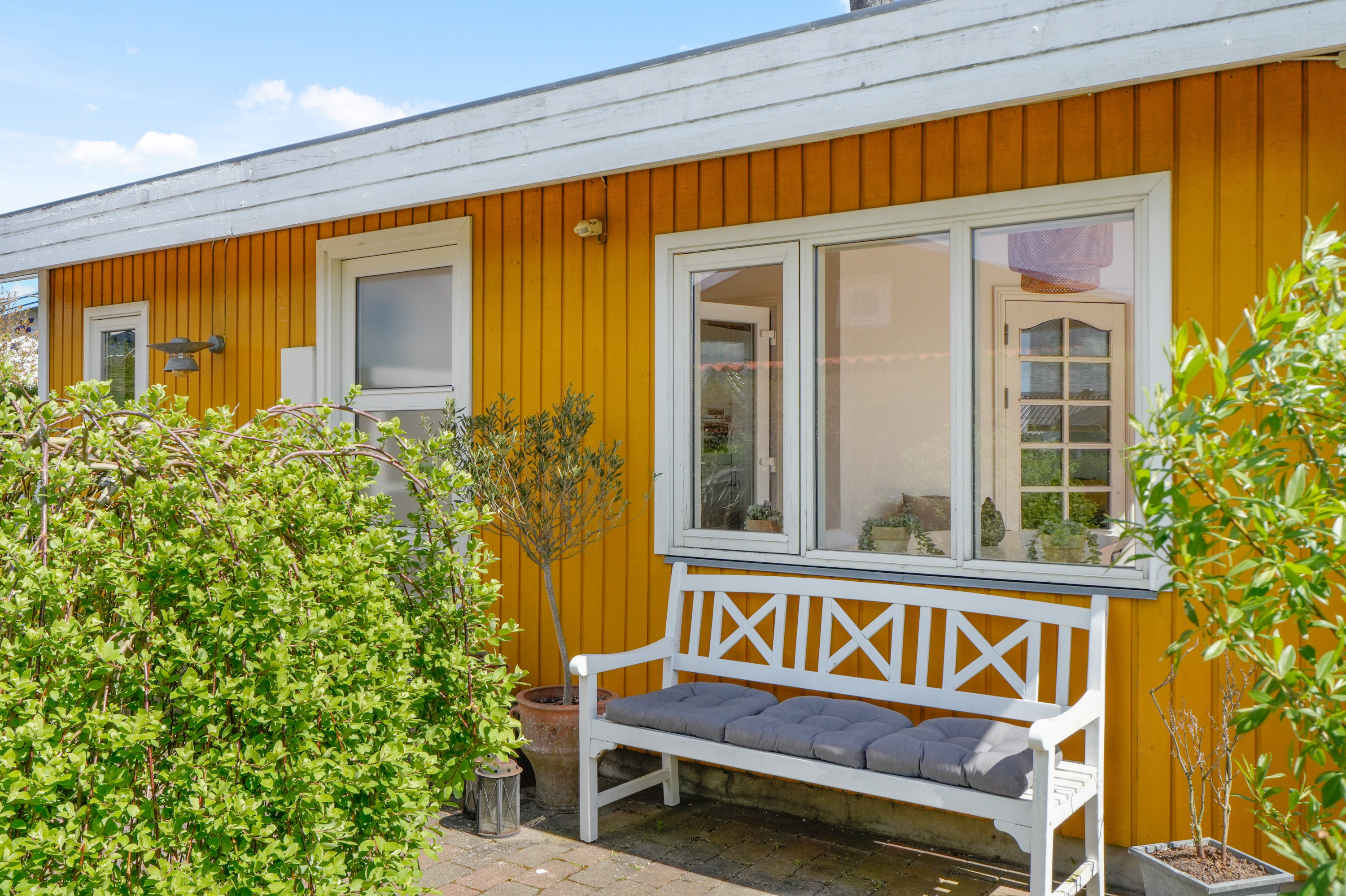 Fremhævet terrasse billede i fuldskærmstilstand. Billede af Rønstrupvej 69, Of Ågerup, 2750 Ballerup