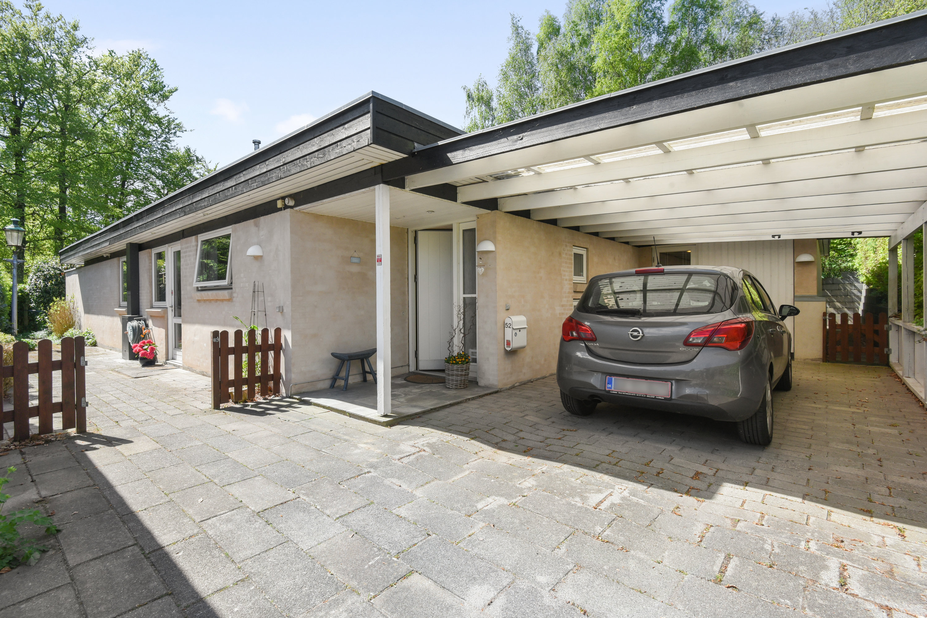 Fremhævet overdækket terrasse billede i fuldskærmstilstand. Billede af Solbrinken 52, 2750 Ballerup