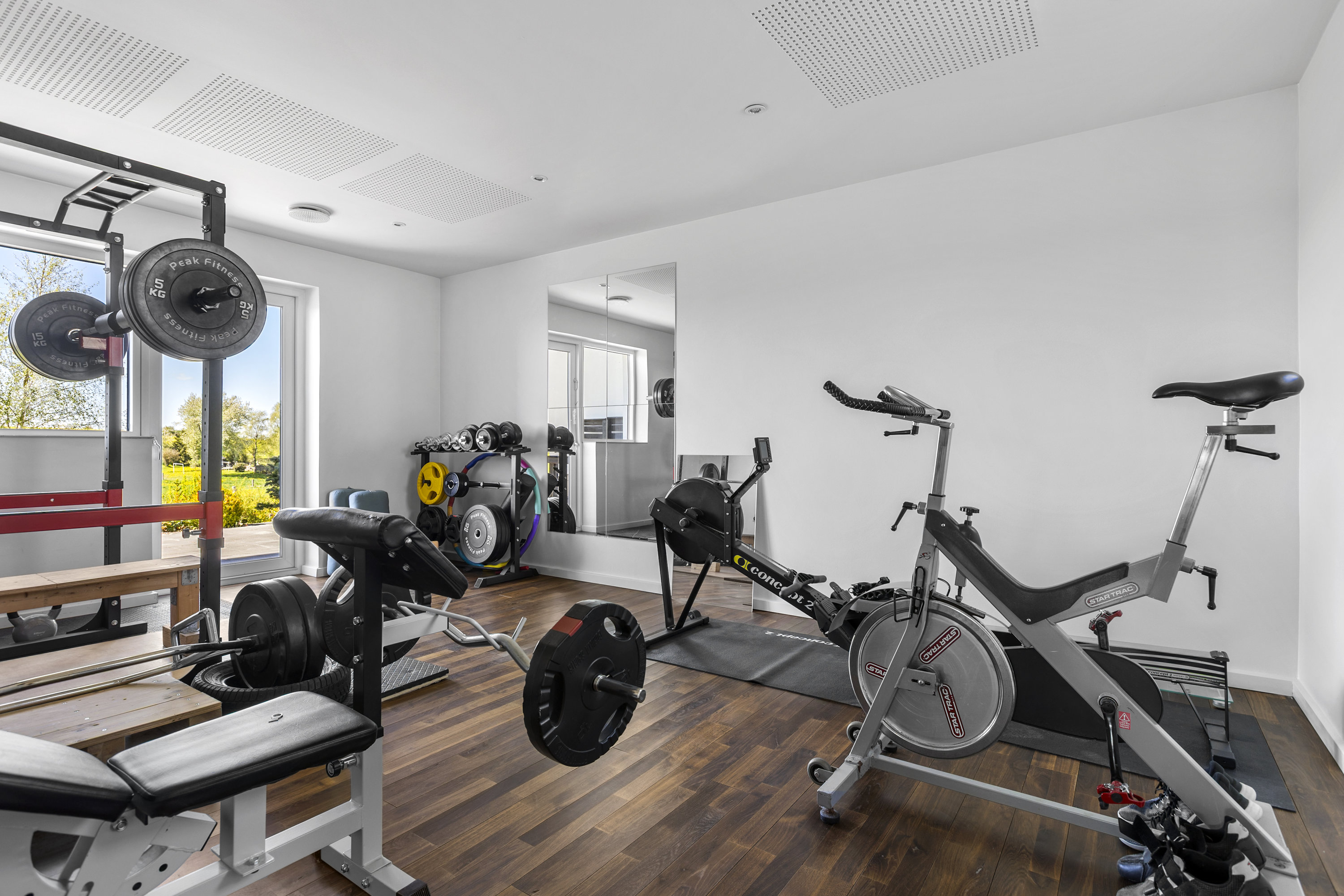Fremhævet fitness lokale billede i fuldskærmstilstand. Billede af Ålbæk Huse 20, Jystrup, 4174 Jystrup Midtsj