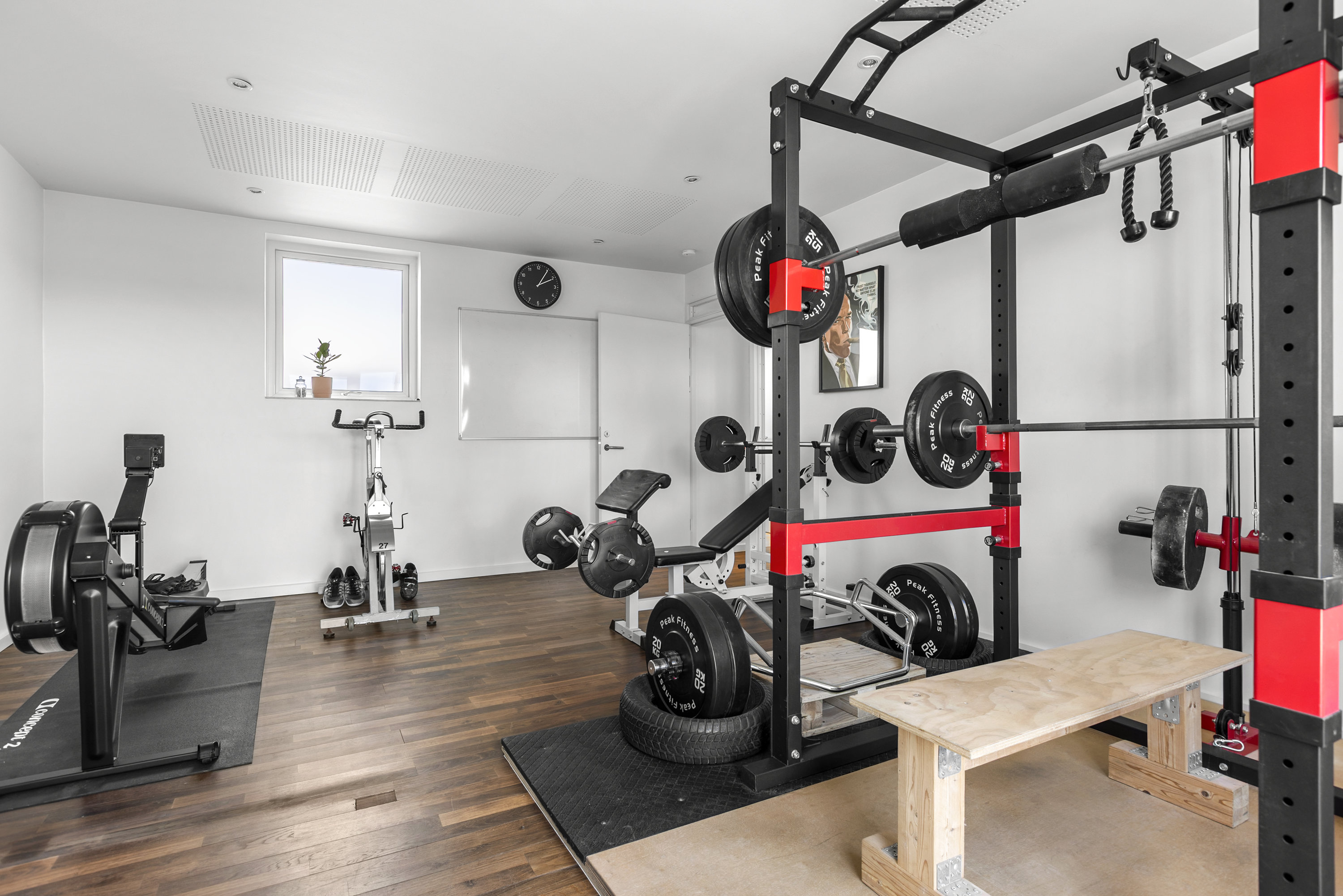 Fremhævet fitness lokale billede i fuldskærmstilstand. Billede af Ålbæk Huse 20, Jystrup, 4174 Jystrup Midtsj