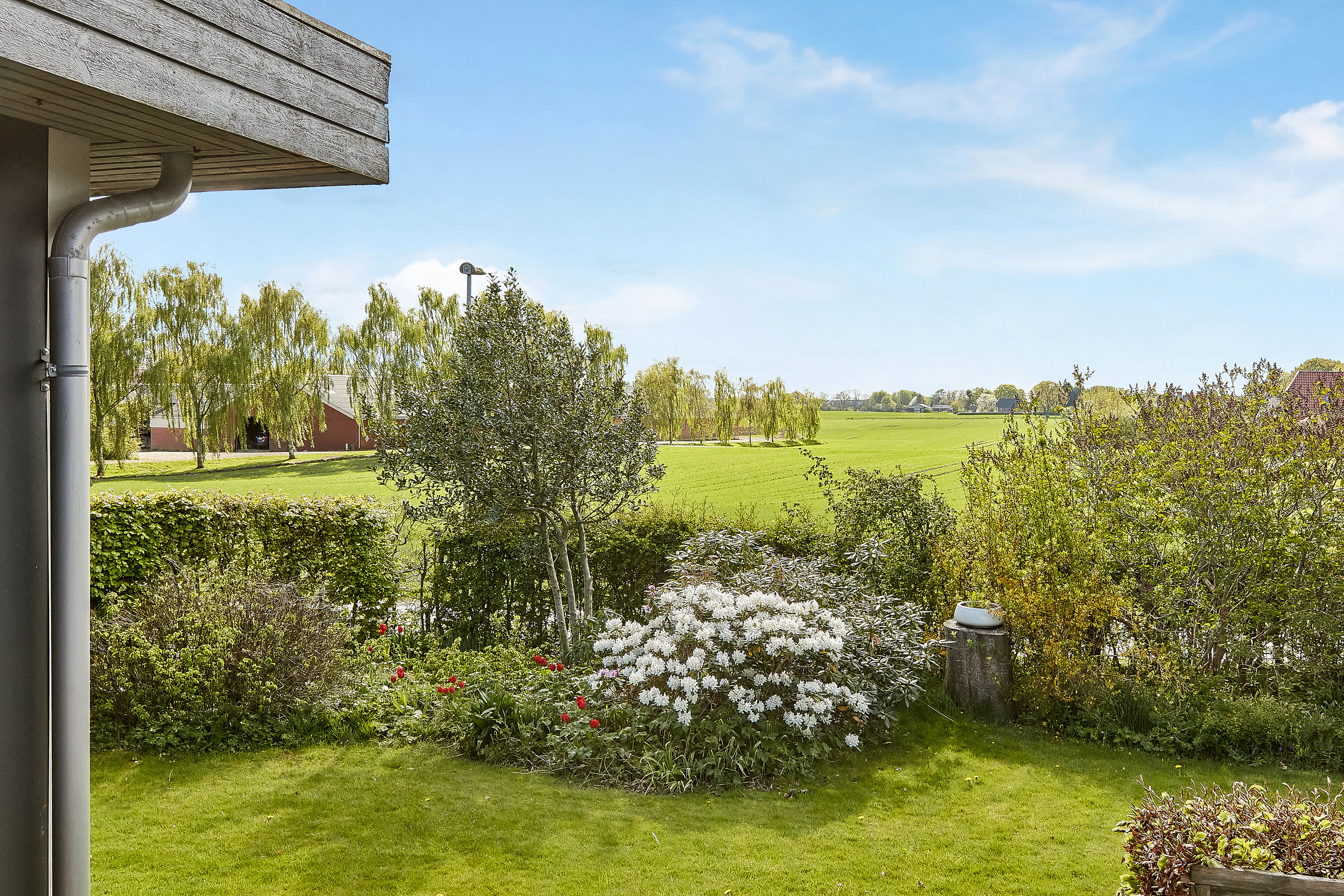 Miniaturebillede 1: udsigt. Billede af Kattrupmade 1, Kattrup, 8732 Hovedgård
