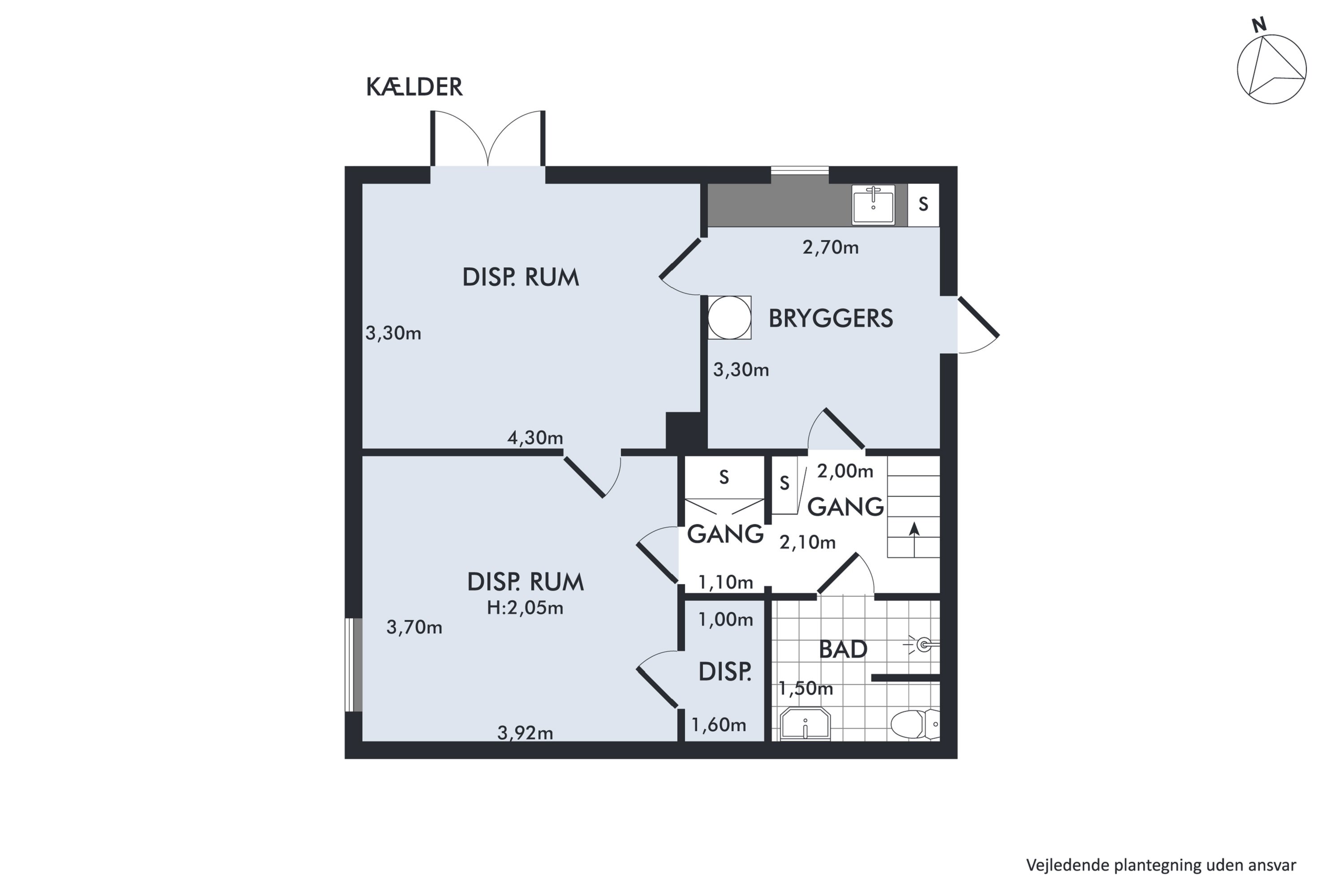 Plantegninger billede af Birkholmsvej 32, 2800 Kongens Lyngby