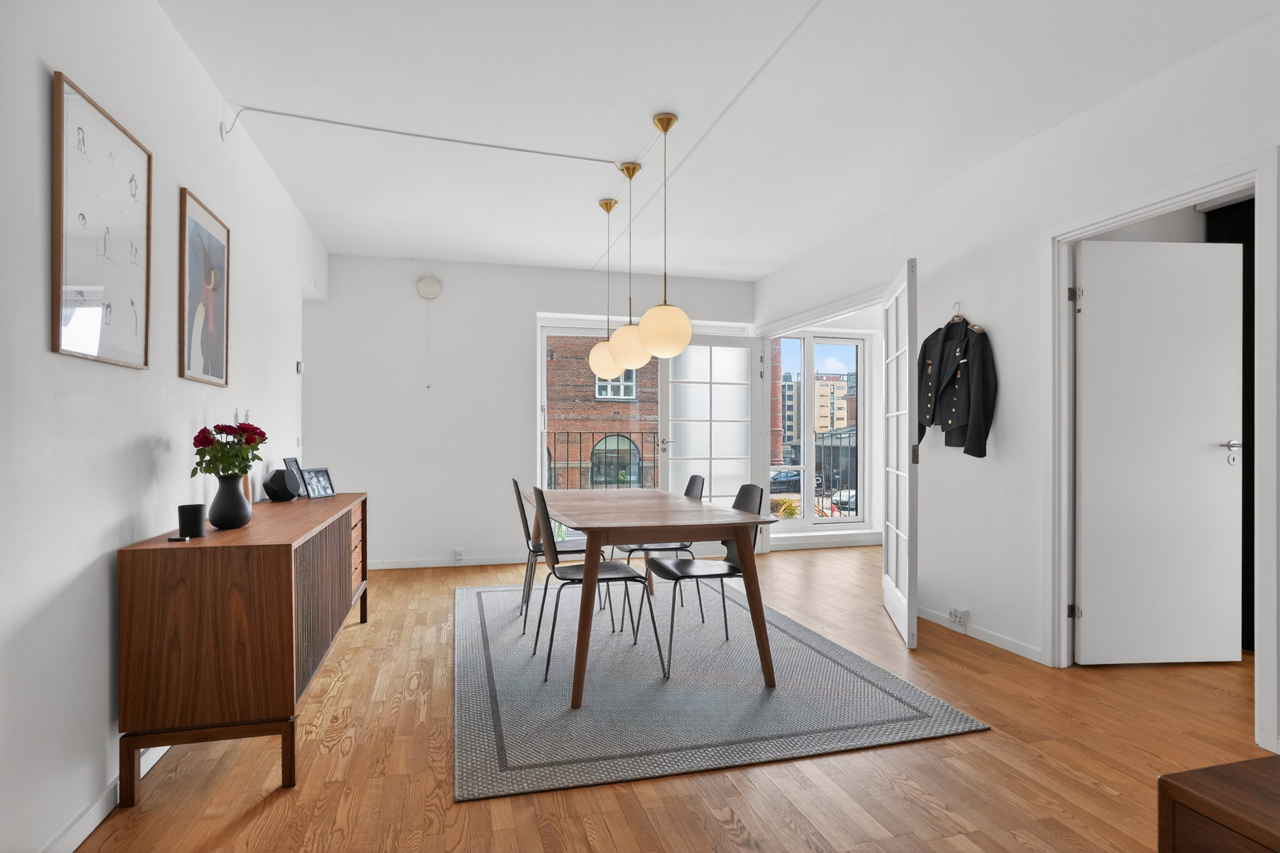 Fremhævet spisestue billede i fuldskærmstilstand. Billede af Pakhusvej 10, st.. tv., 2100 København Ø