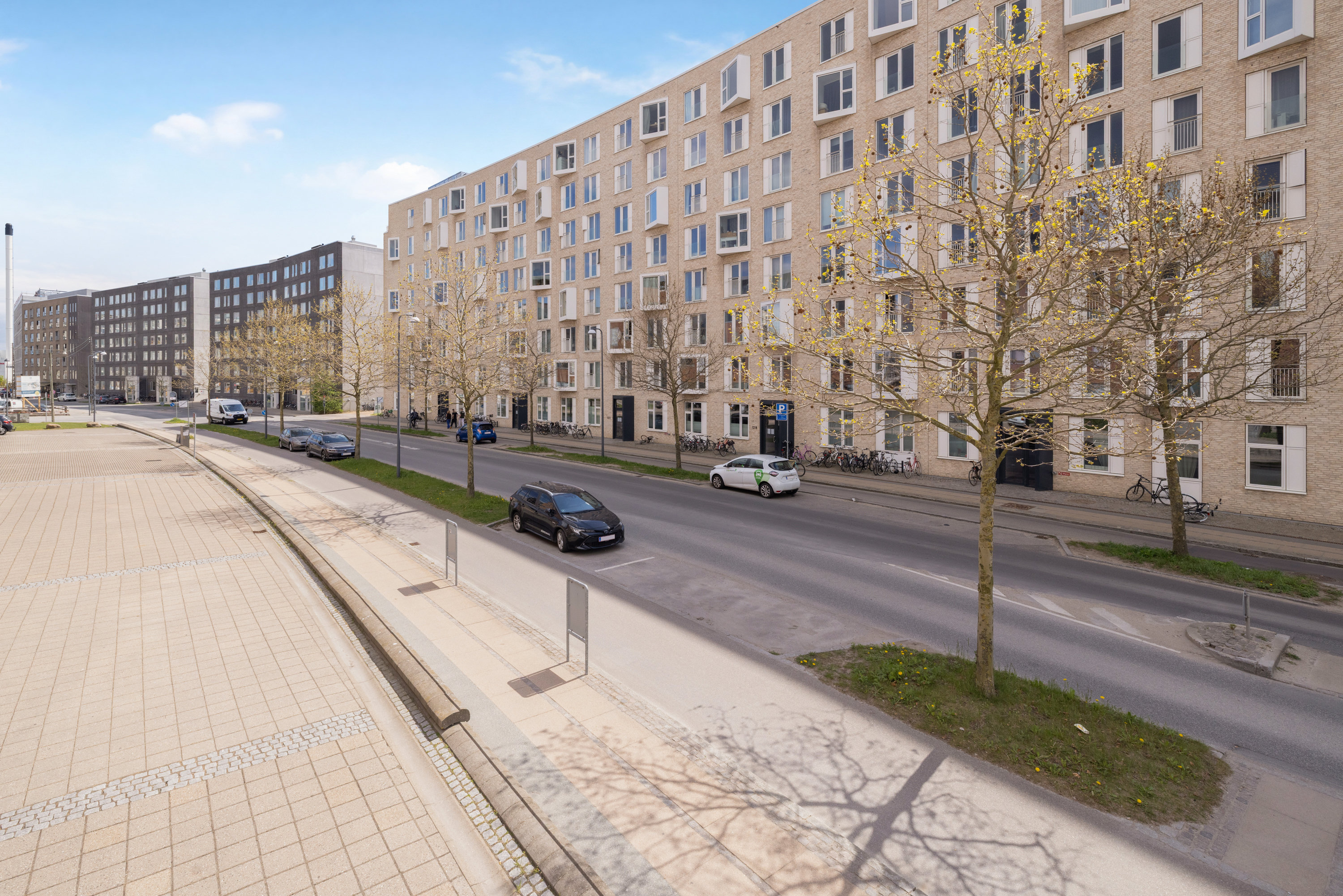 Fremhævet facade billede i fuldskærmstilstand. Billede af Teglholmsgade 12C, 6. th., 2450 København SV