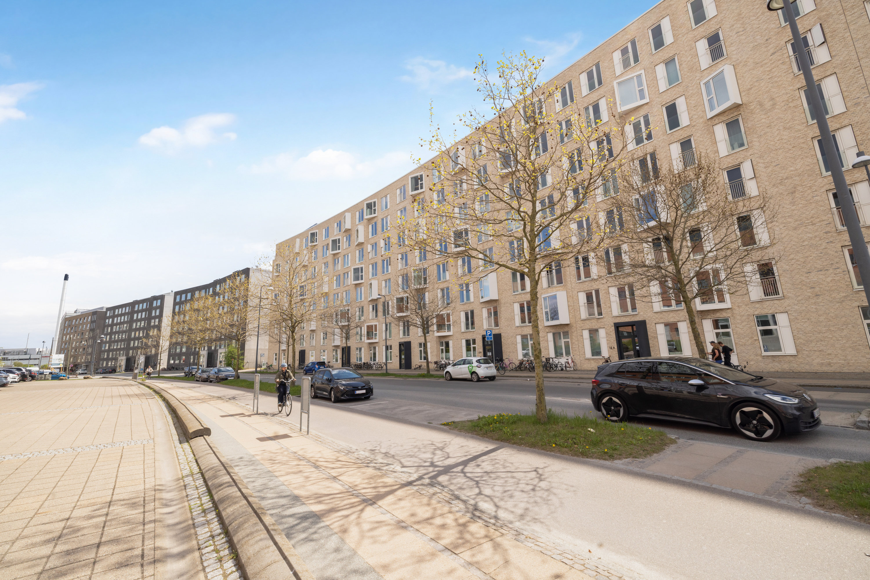 Fremhævet facade billede i fuldskærmstilstand. Billede af Teglholmsgade 12C, 6. th., 2450 København SV