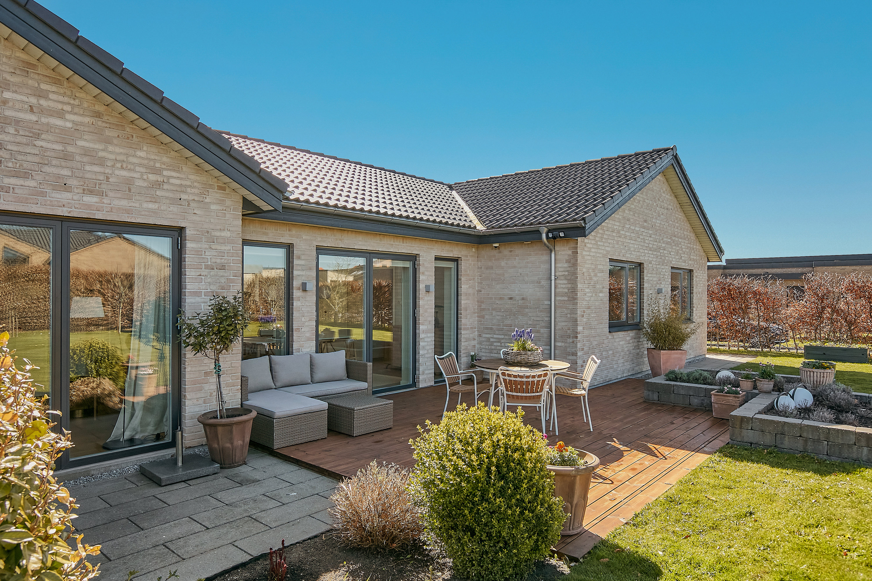 Miniaturebillede 1: terrasse. Billede af Billeshave 10, 8700 Horsens