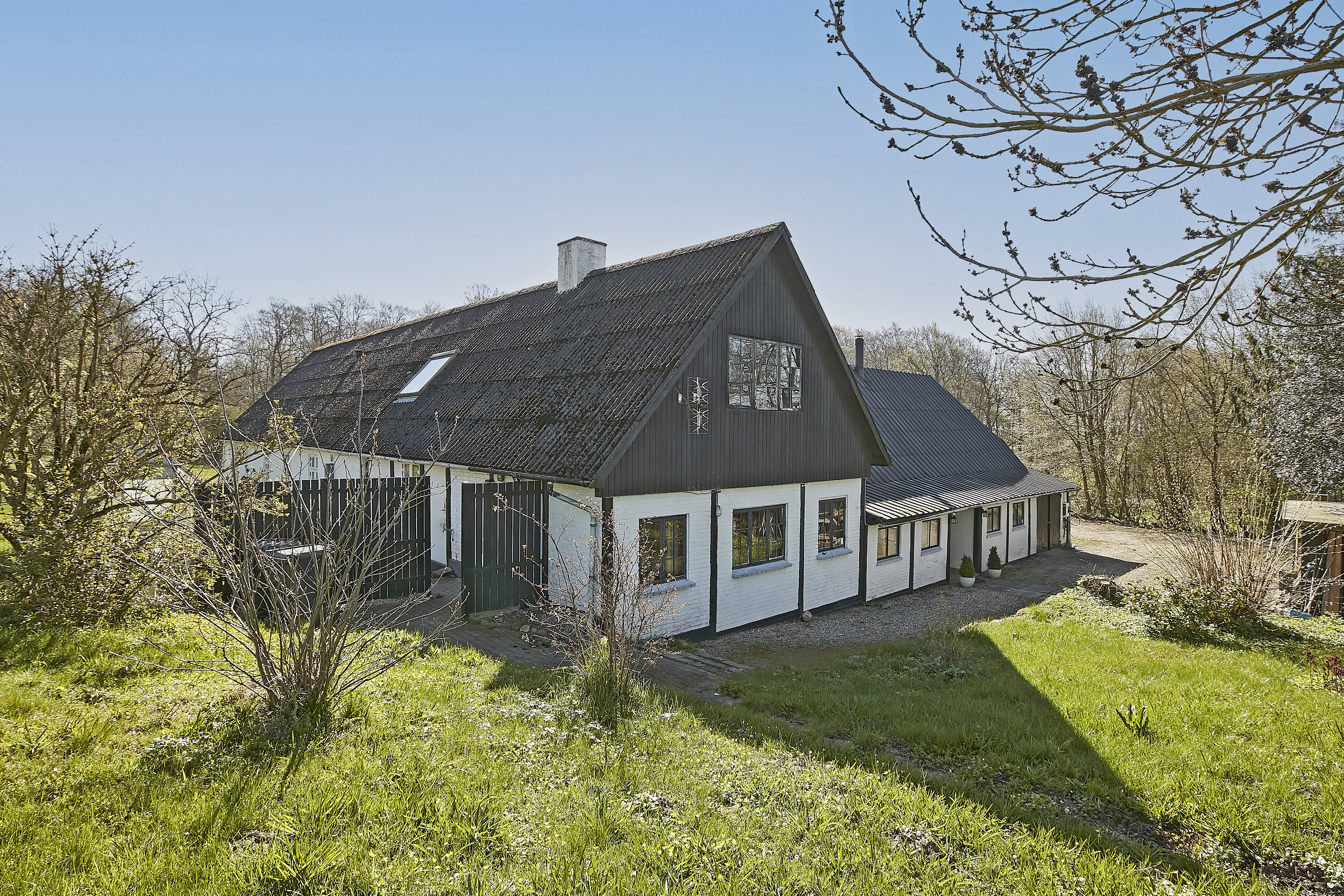 Fremhævet facade billede i fuldskærmstilstand. Billede af Ellingvej 39, Elling, 8751 Gedved