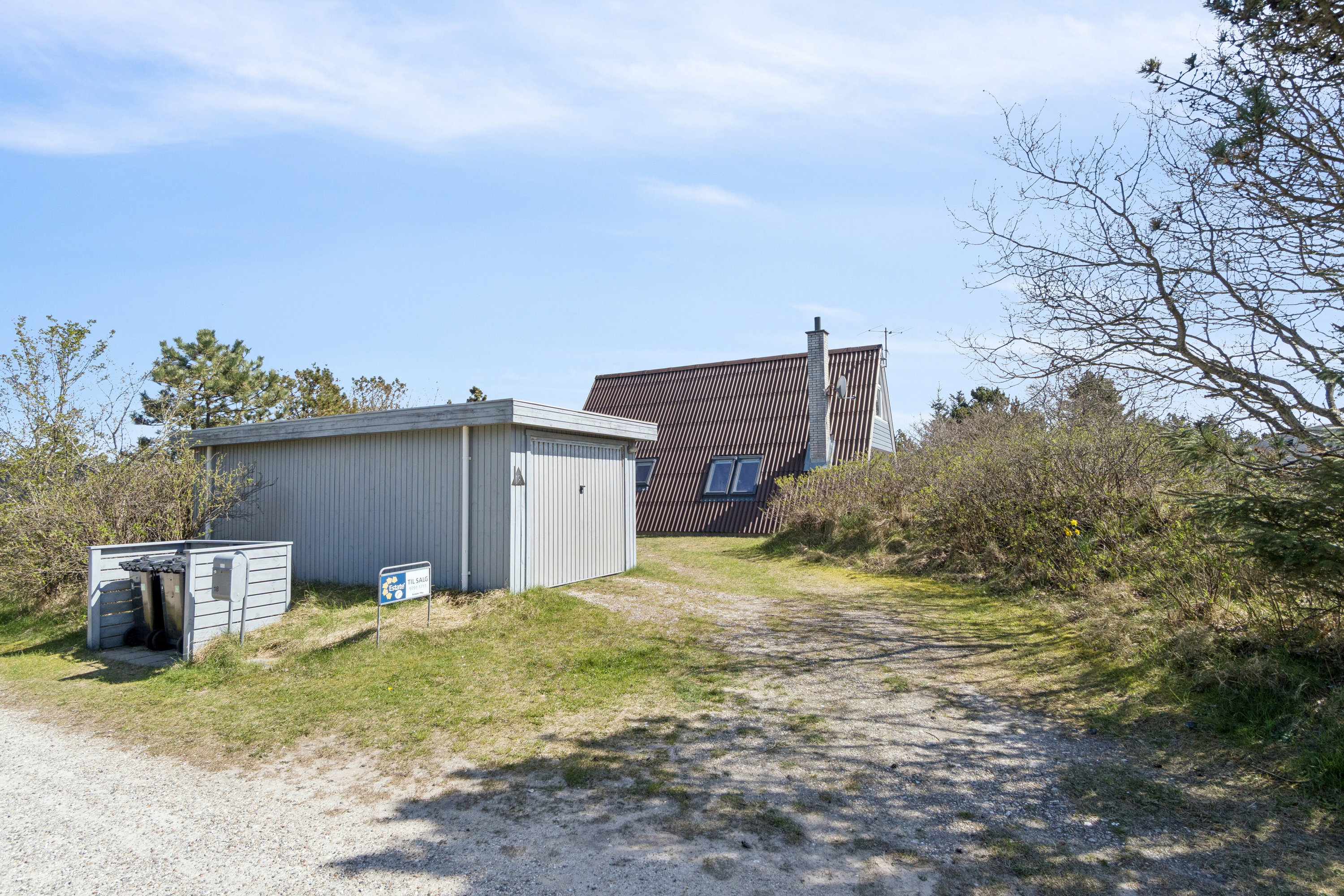 Fremhævet udendørs billede i fuldskærmstilstand. Billede af Pighvarvej 18, Vorupør, 7700 Thisted