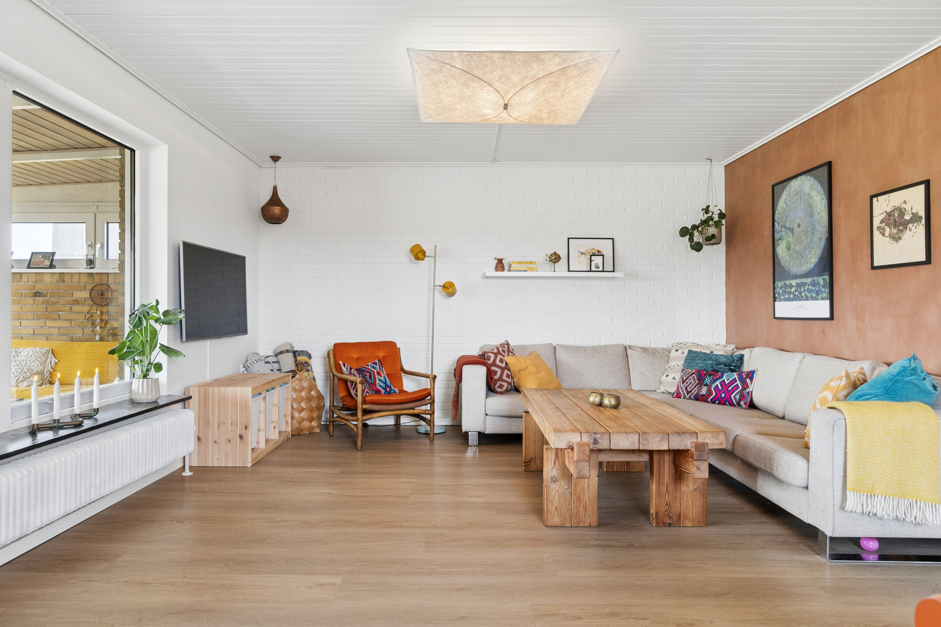 Fremhævet stue billede i fuldskærmstilstand. Billede af Ærenprisvej 10, Vorupør, 7700 Thisted